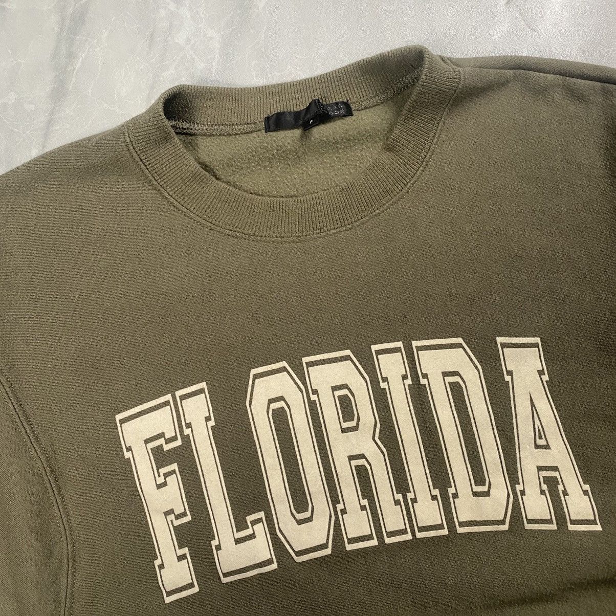 Japanese Brand Sugar Spoon Florida Cropped Crewneck Size M / US 6-8 / IT 42-44 - 4 Thumbnail