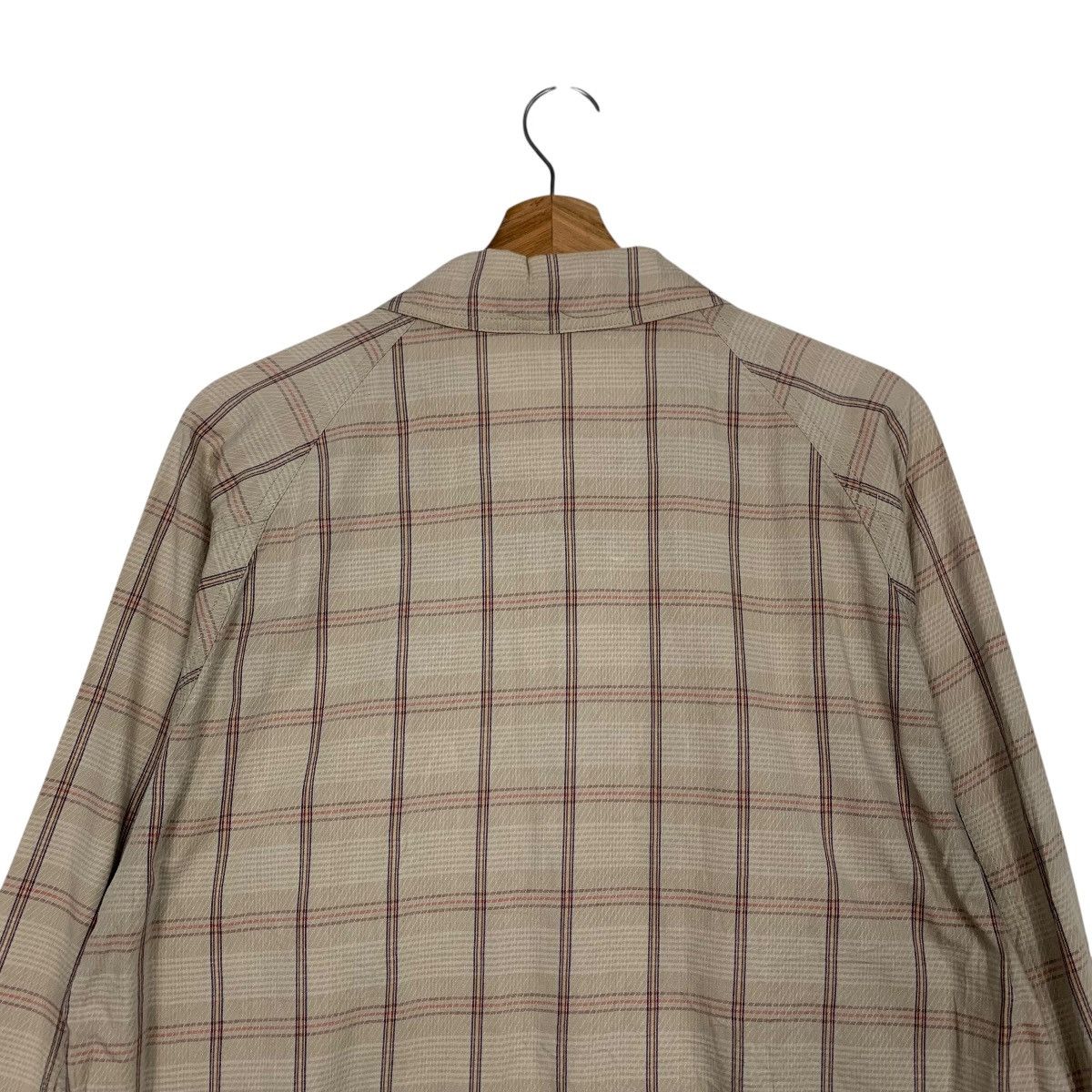 Japanese Brand Vintage 90’s CROCODILE Checked Casual Jacket #2833-C128 Size US M / EU 48-50 / 2 - 18 Thumbnail