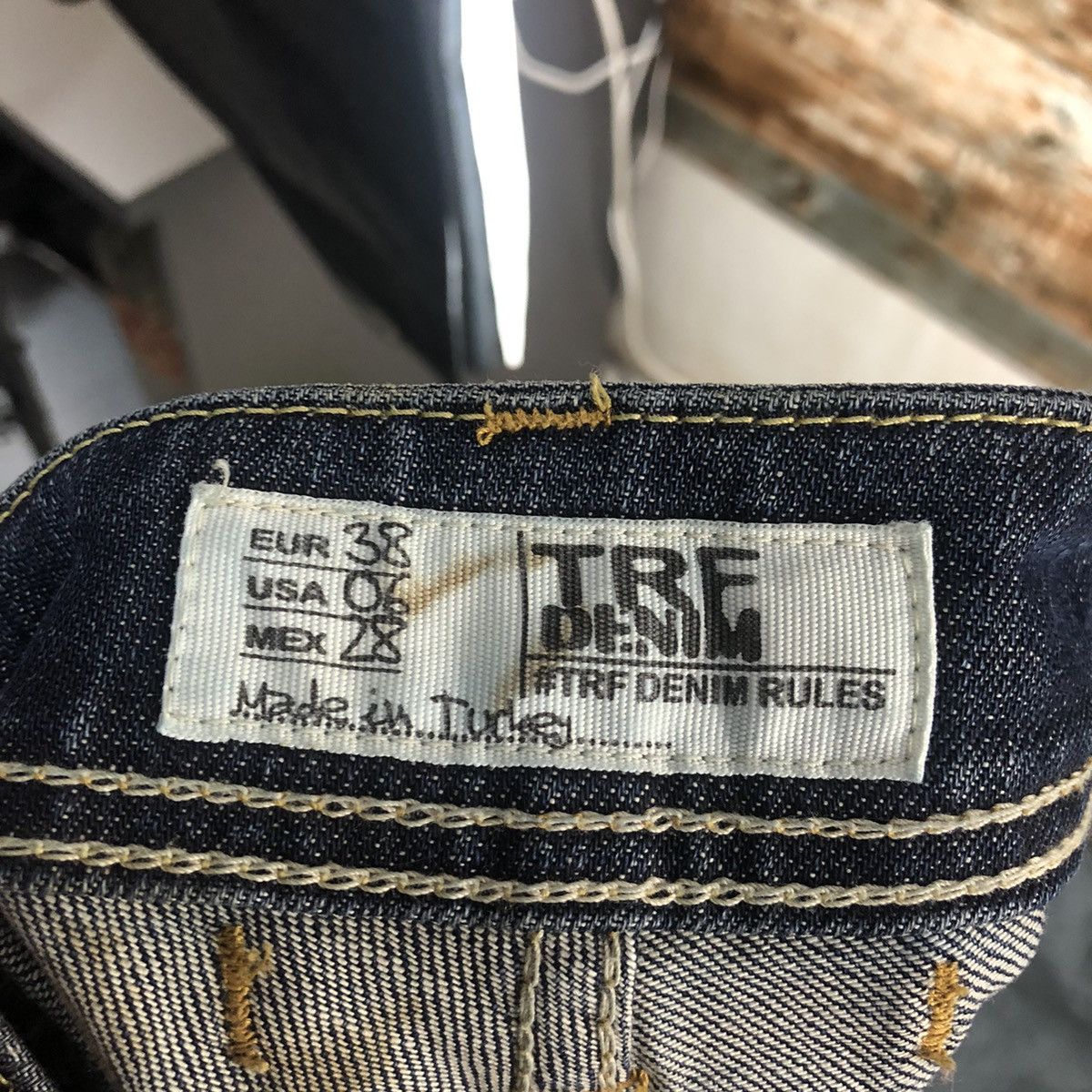 Japanese Brand TRF Denim Distressed Denim Pants #A2113 Size 28" / US 6 / IT 42 - 23 Thumbnail
