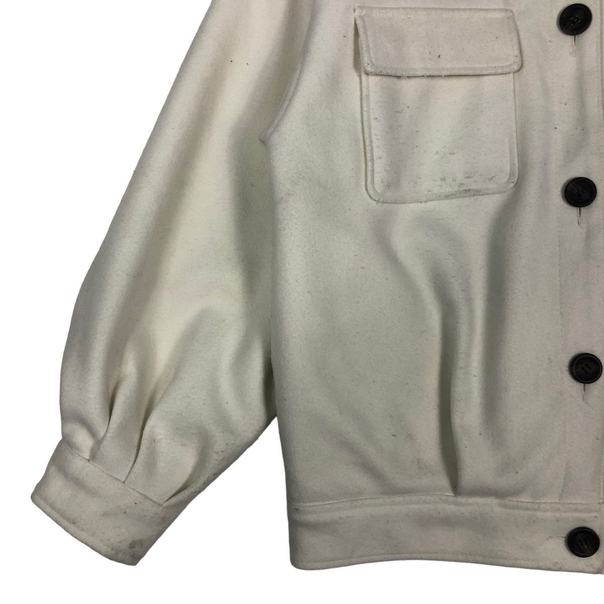 Japanese Brand 🔥Vintage Issey Miyake Design Wool Bomber Jacket Heatler Size US M / EU 48-50 / 2 - 4 Thumbnail