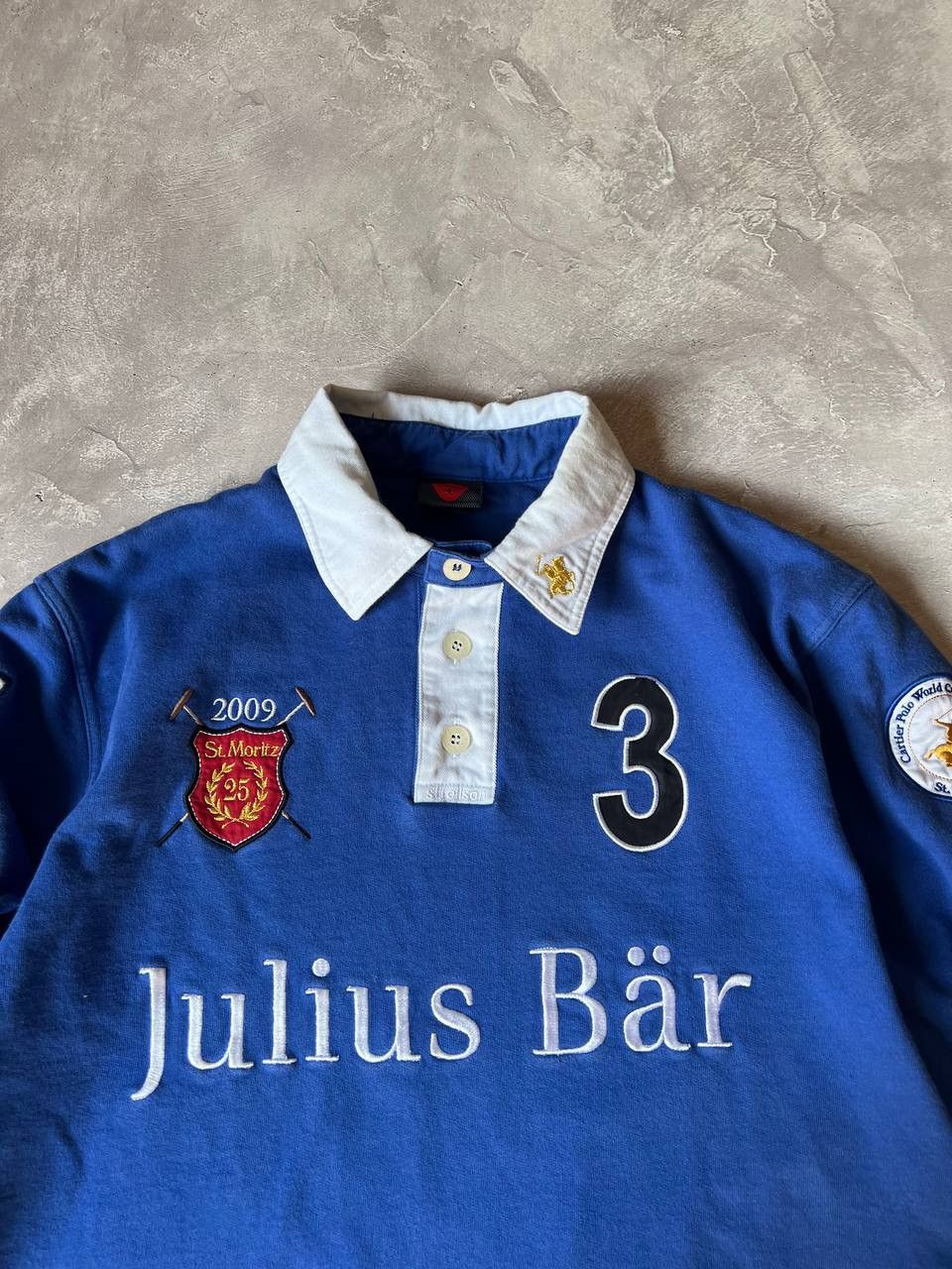 Strellson Vintage Polo St.Moritz Rugby Shirt Size US M / EU 48-50 / 2 - 8 Thumbnail
