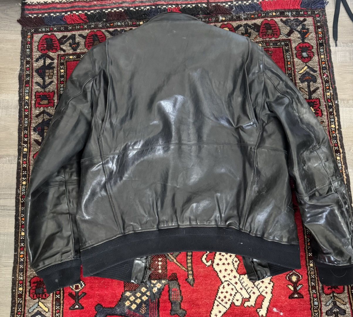 Stone Island Vintage Stone Island Leather Jacket Size US M / EU 48-50 / 2 - 6 Thumbnail