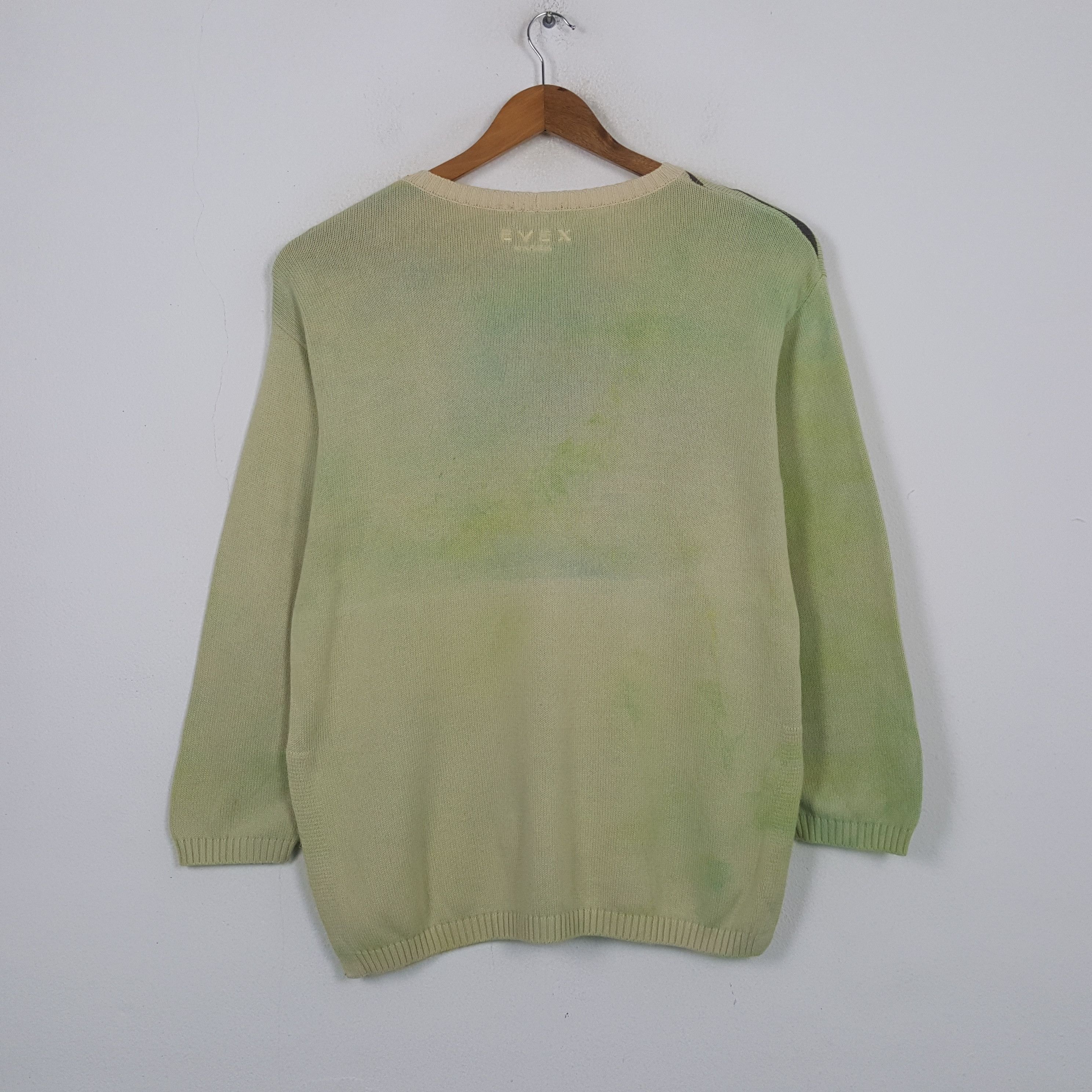 Japanese Brand Vintage Evex Wild Life x Japan Brand Habitat Knitwear RR1 Size L / US 10 / IT 46 - 3 Thumbnail