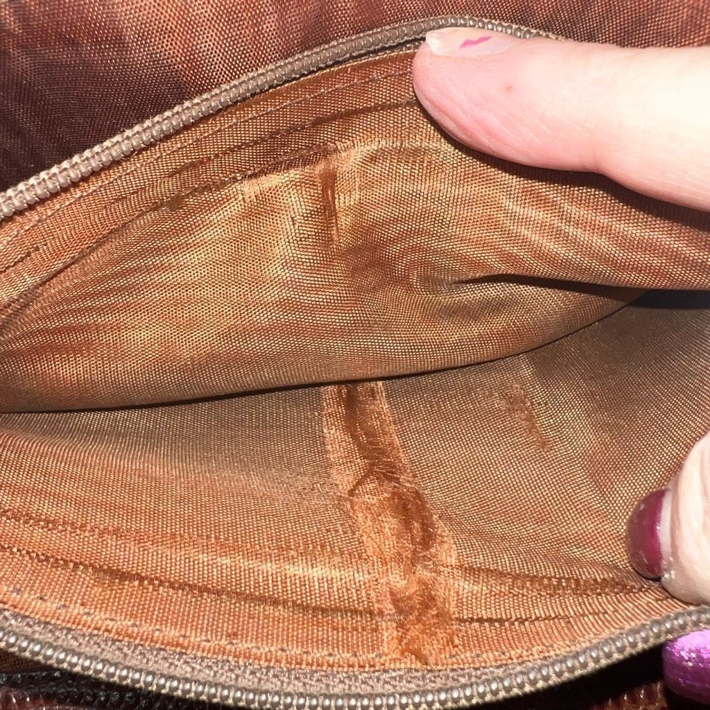 Salvatore Ferragamo Salvatore Ferragamo Vera Ribbon Wallet Brown and Gold Size ONE SIZE - 10 Thumbnail