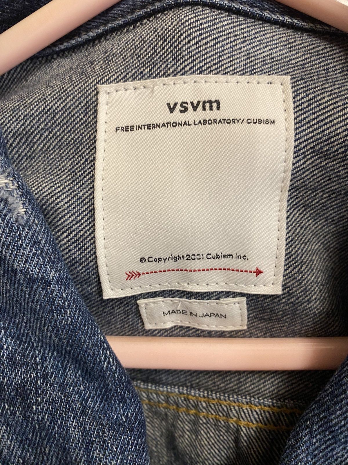 Visvim Visvim 2025 Social Sculpture 101X Damaged-1010 Denim Jacket Size US XL / EU 56 / 4 - 3 Thumbnail