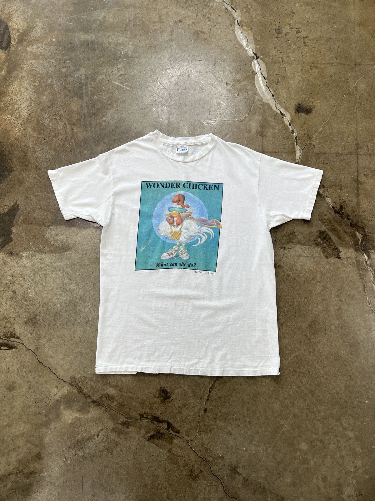 Vintage Vintage 1989 Wonder Chicken Tee Sz. XL Size US XL / EU 56 / 4 - 2 Thumbnail