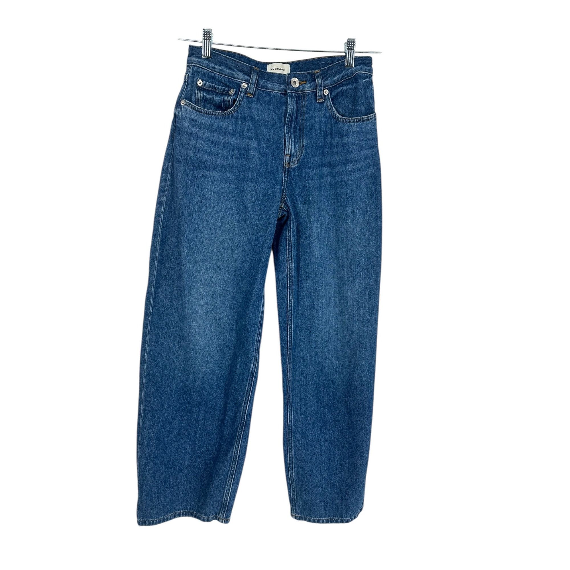 Everlane Everlane Jeans - Way High Straight Barrel - 26R Size 26" / US 2 / IT 38 - 2 Thumbnail