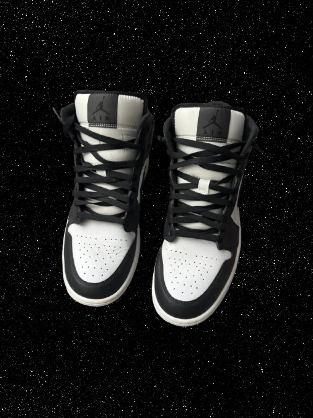 Jordan Brand Nike Air Jordan 1 Mid SE 'Panda Elephant' Size US 13 / EU 46 - 1 Thumbnail