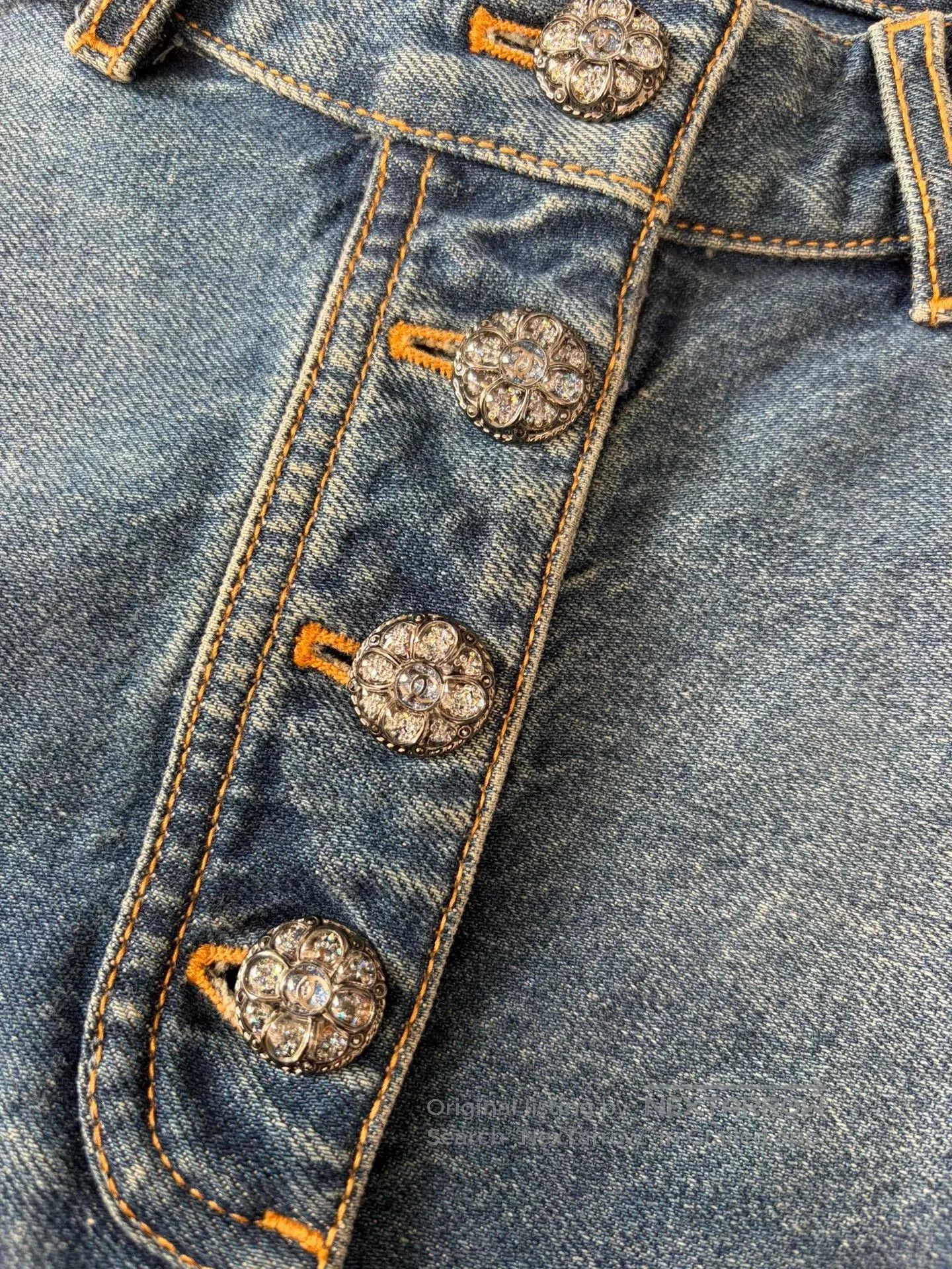 Chanel 24S Denim pullover.