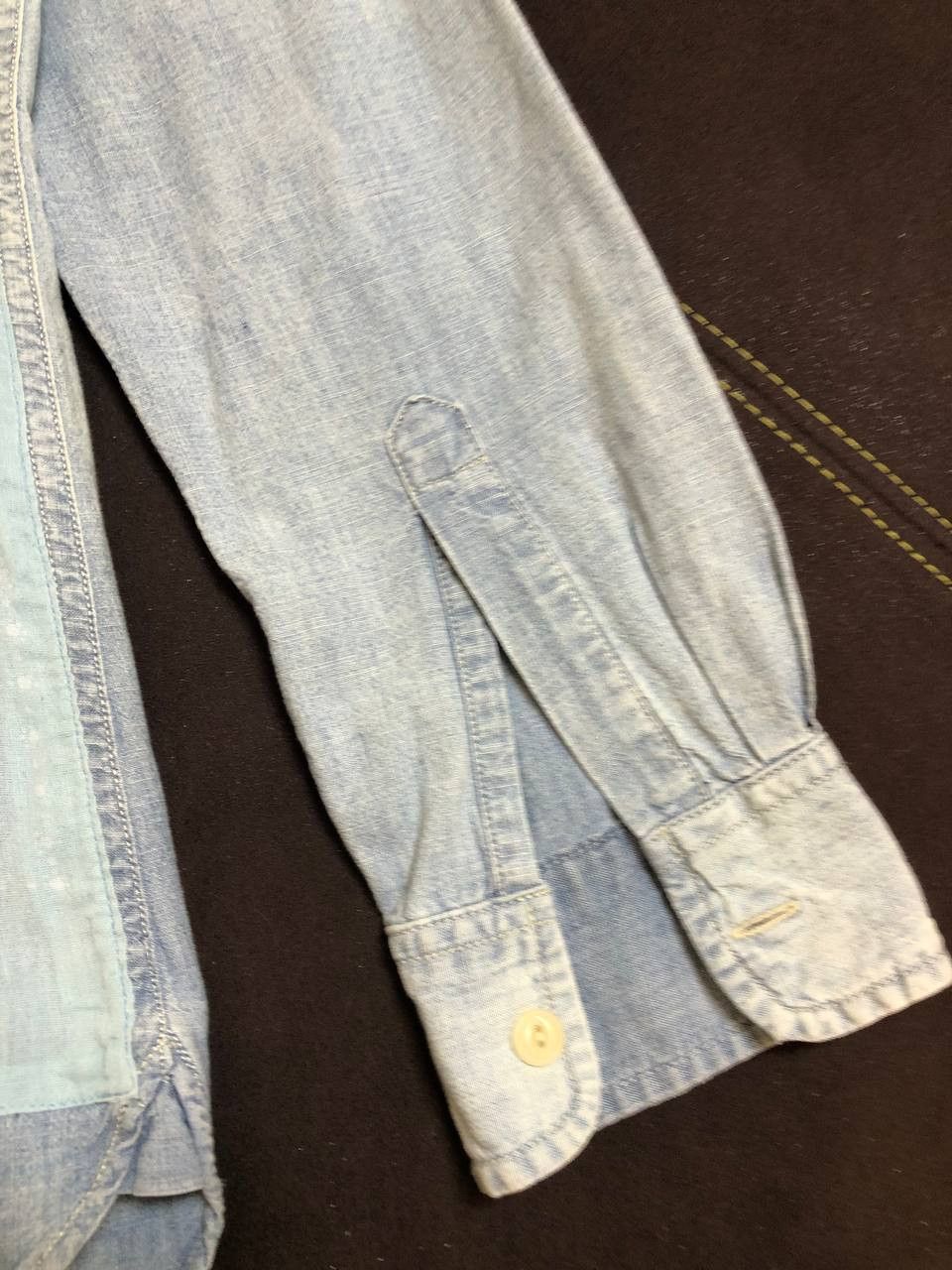 Denim & Supply Ralph Lauren Denim Supply Ralph Lauren Shirt Bandana Back Chambray Size US XS / EU 42 / 0 - 10 Thumbnail