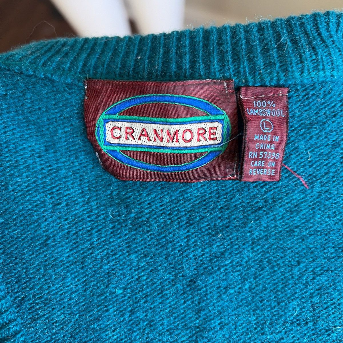 Vintage Cranmore 100% Lambswool sweater Size L / US 10 / IT 46 - 2 Thumbnail