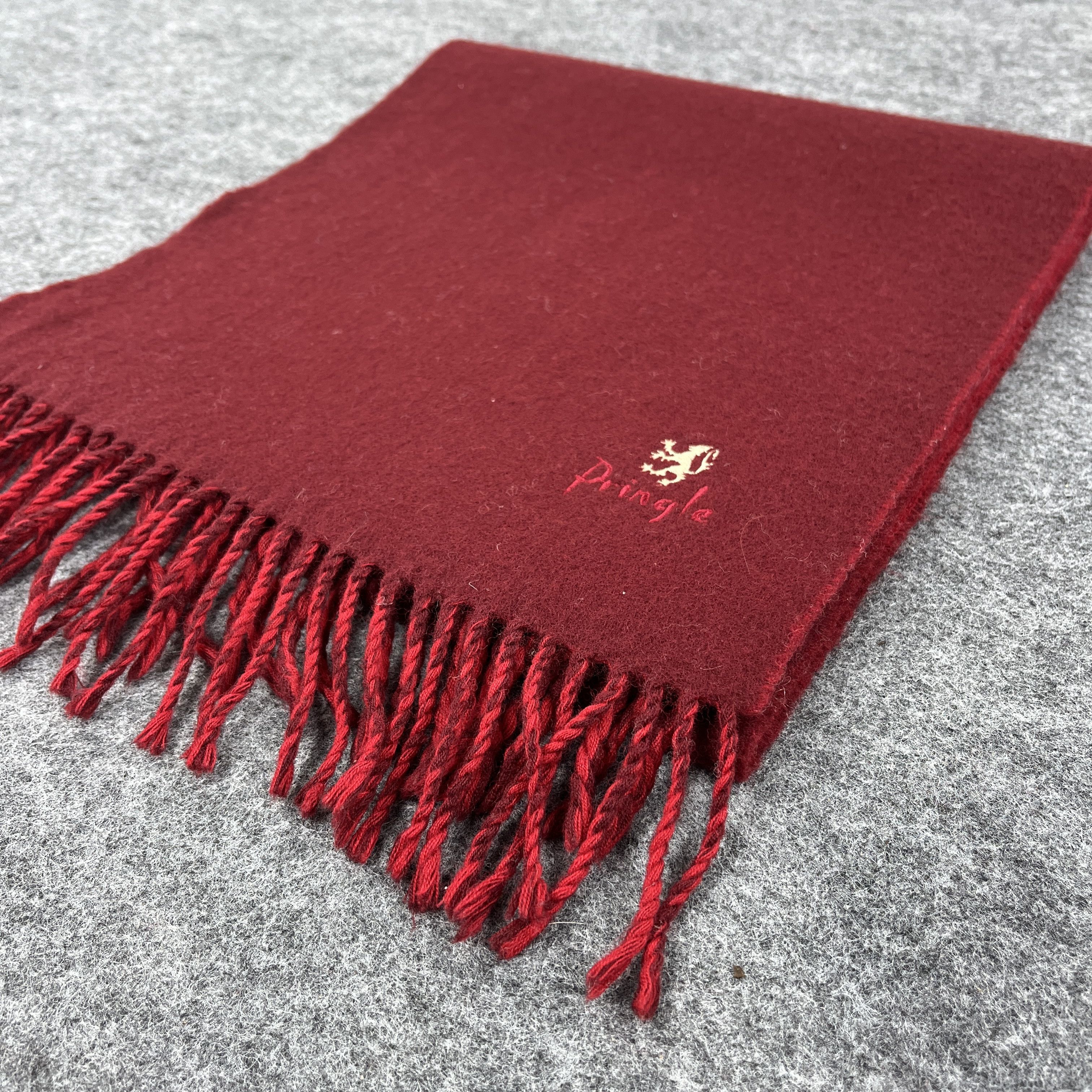 Pringle Of Scotland × Vintage Pringle Scarves / Muffler / Neckwear T1038 Size ONE SIZE - 5 Thumbnail