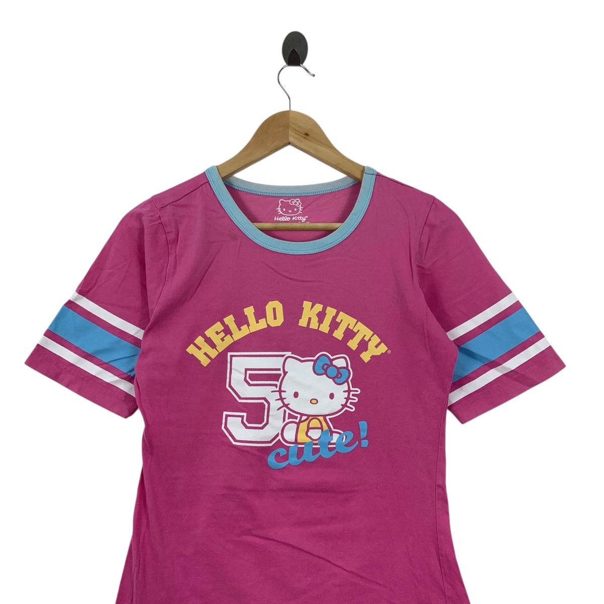 Japanese Brand HELLO KITTY CUTE By Sanrio Japanese Cartoon Anime Tshirt Size L / US 10 / IT 46 - 2 Thumbnail