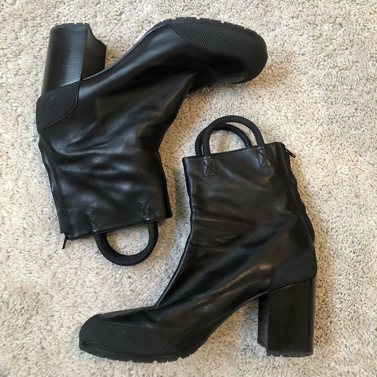 Random Identities Random Identities High Heel Worker Boot | Grailed