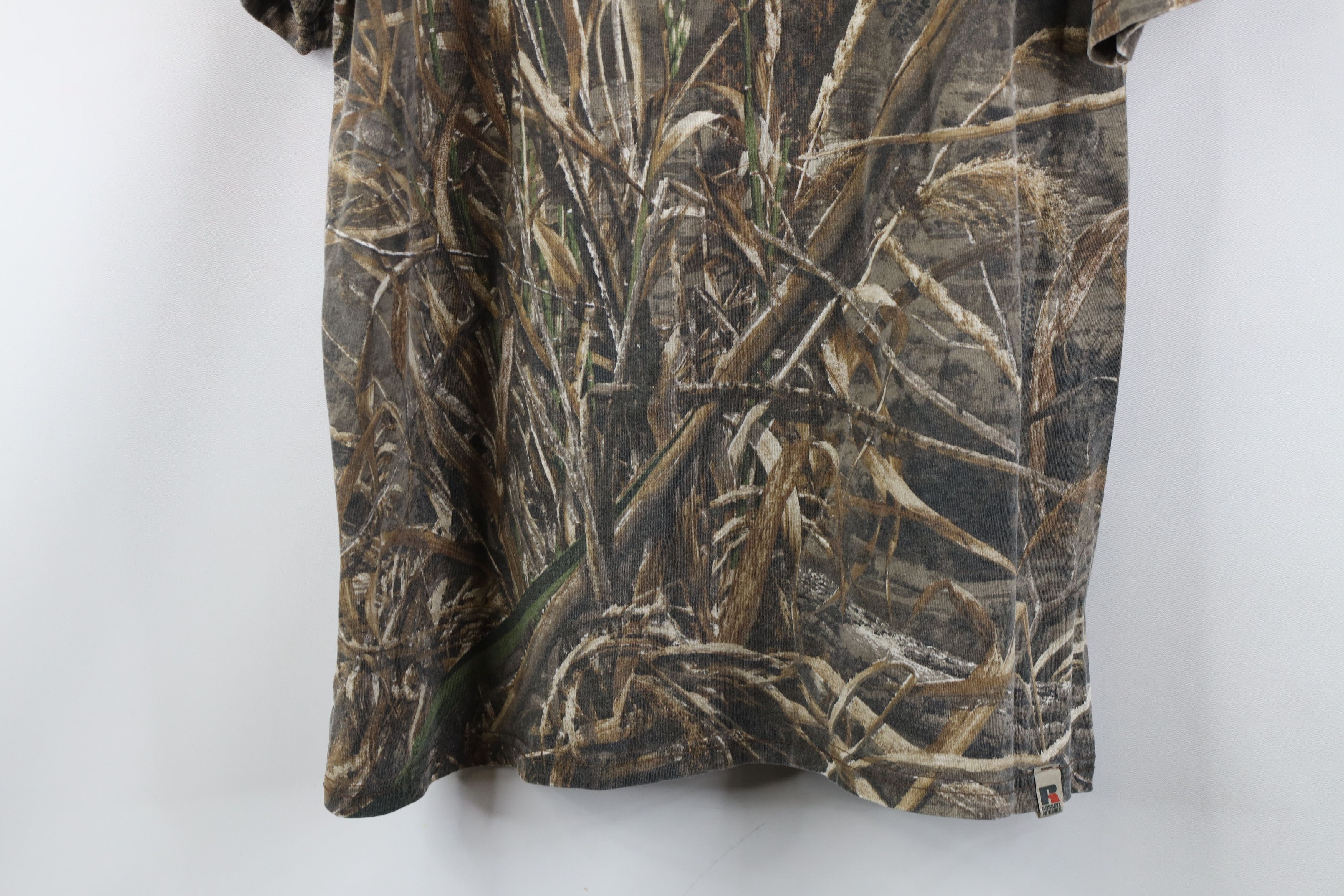 Russell Athletic Vintage Y2K Russell Athletic Camouflage Short Sleeve T-Shirt Size US L / EU 52-54 / 3 - 3 Thumbnail