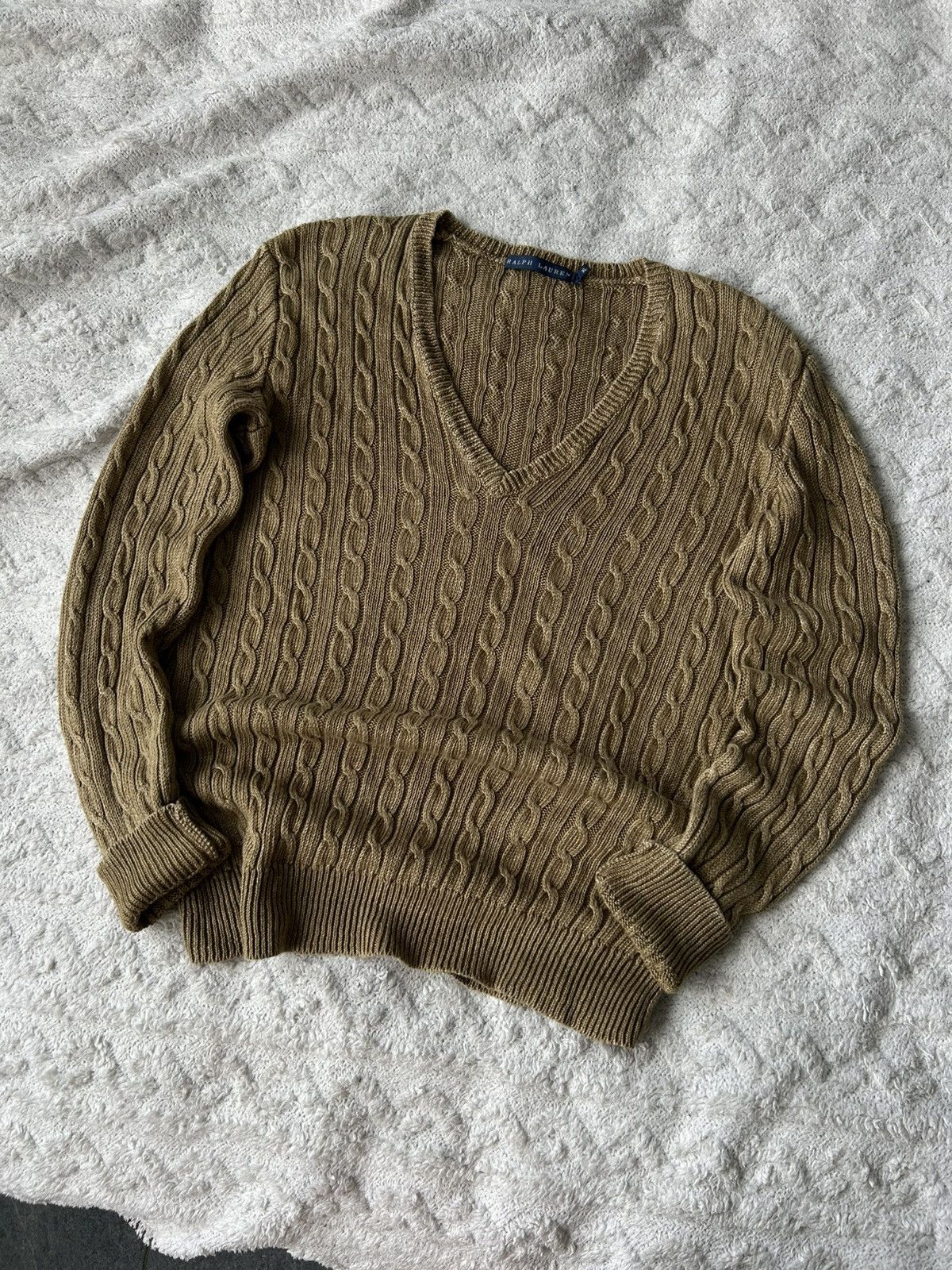 Polo Ralph Lauren Vintage PRL knit sweater polo Ralph Lauren X-Large Size XL / US 12-14 / IT 48-50 - 7 Thumbnail