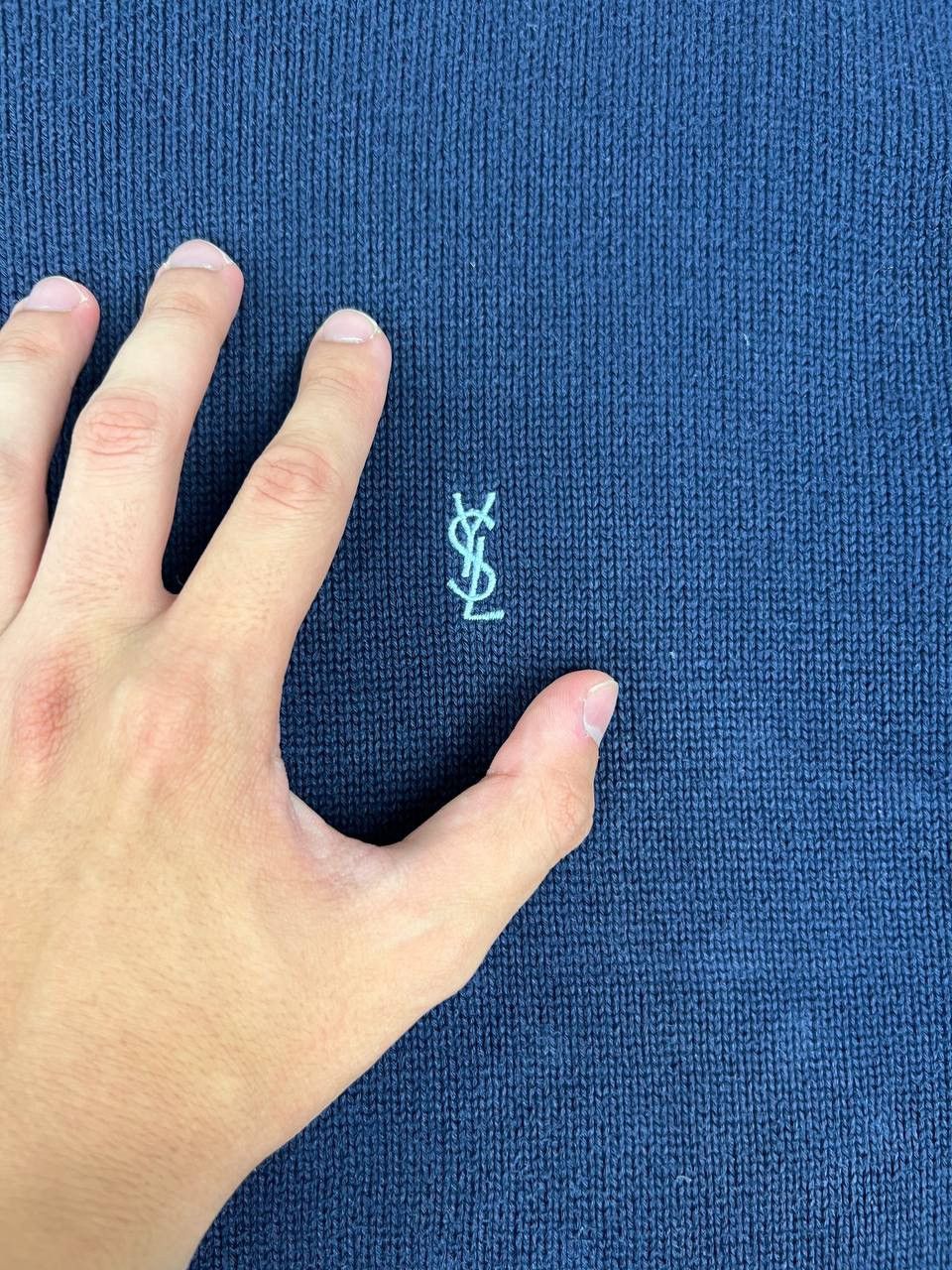 Yves Saint Laurent Vintage Yves Saint Laurent Knit Sweater YSL Logo Size US S / EU 44-46 / 1 - 14 Thumbnail