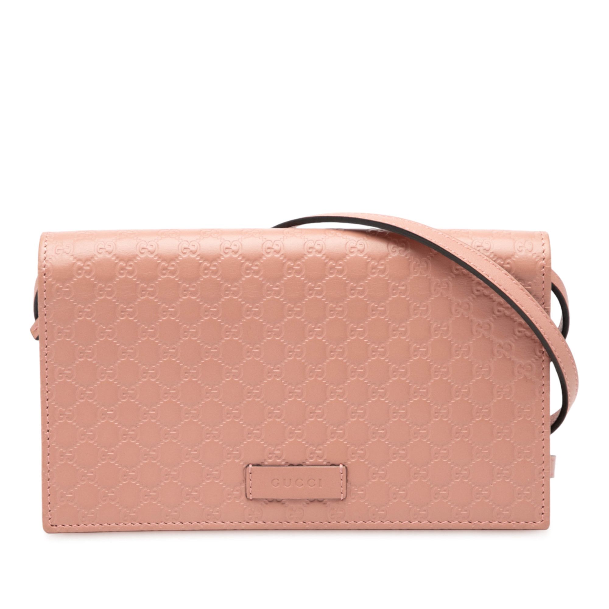 Gucci Gucci Microguccissima Wallet on Strap Size ONE SIZE - 1 Thumbnail