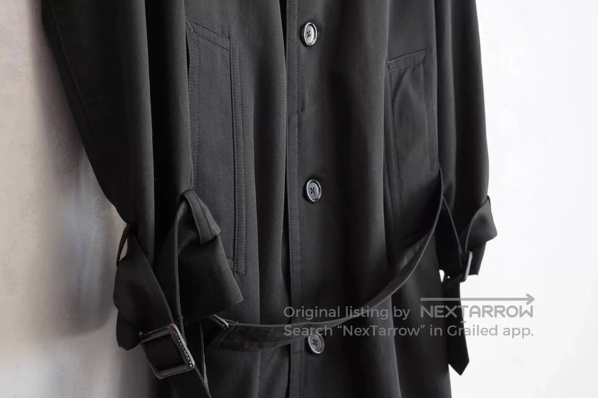 Y's y's yohji yamamoto oversized black coat. Size US S / EU 44-46 / 1 - 3 Thumbnail