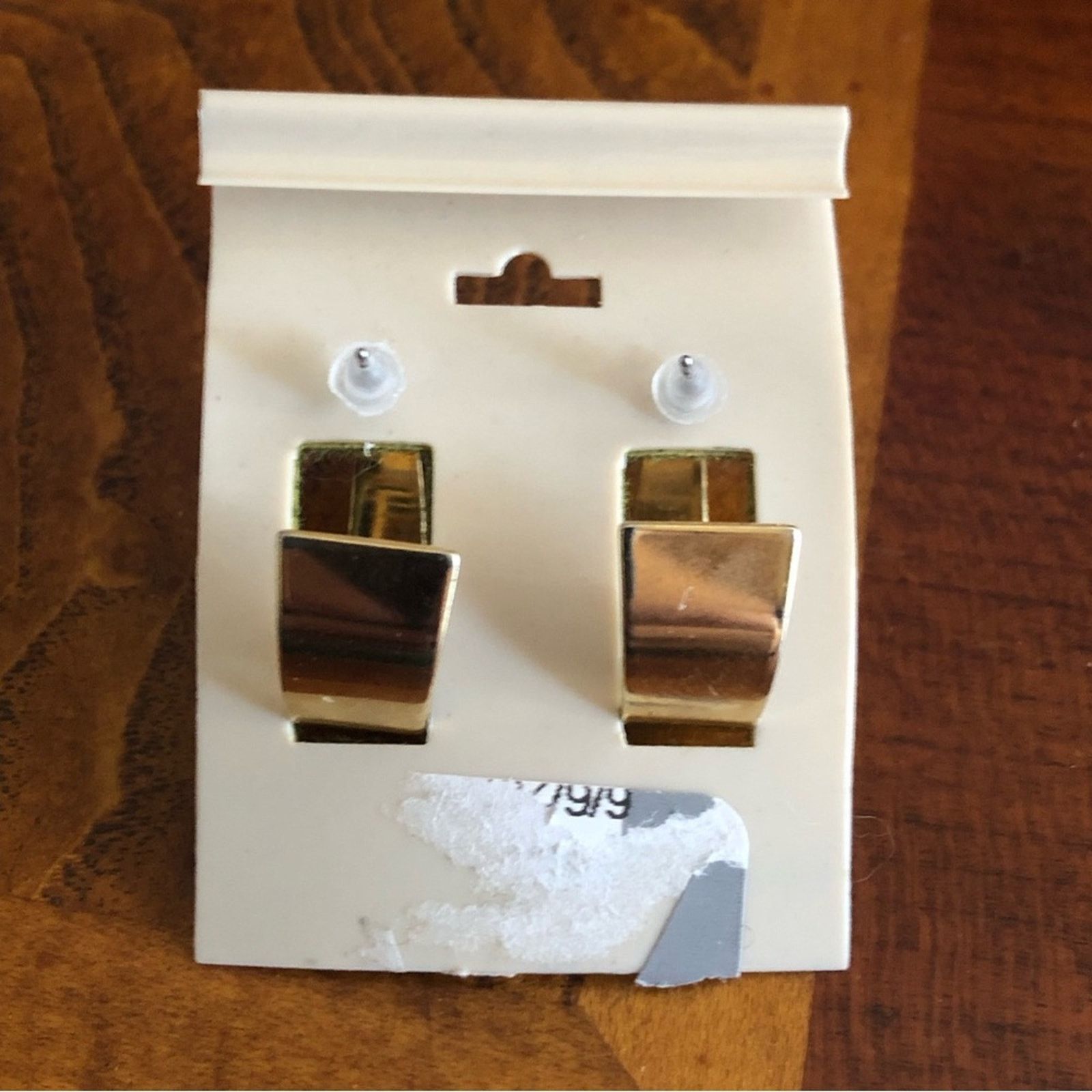 Jewelry Contempra gold plated pierced hoop earrings Size ONE SIZE - 2 Thumbnail
