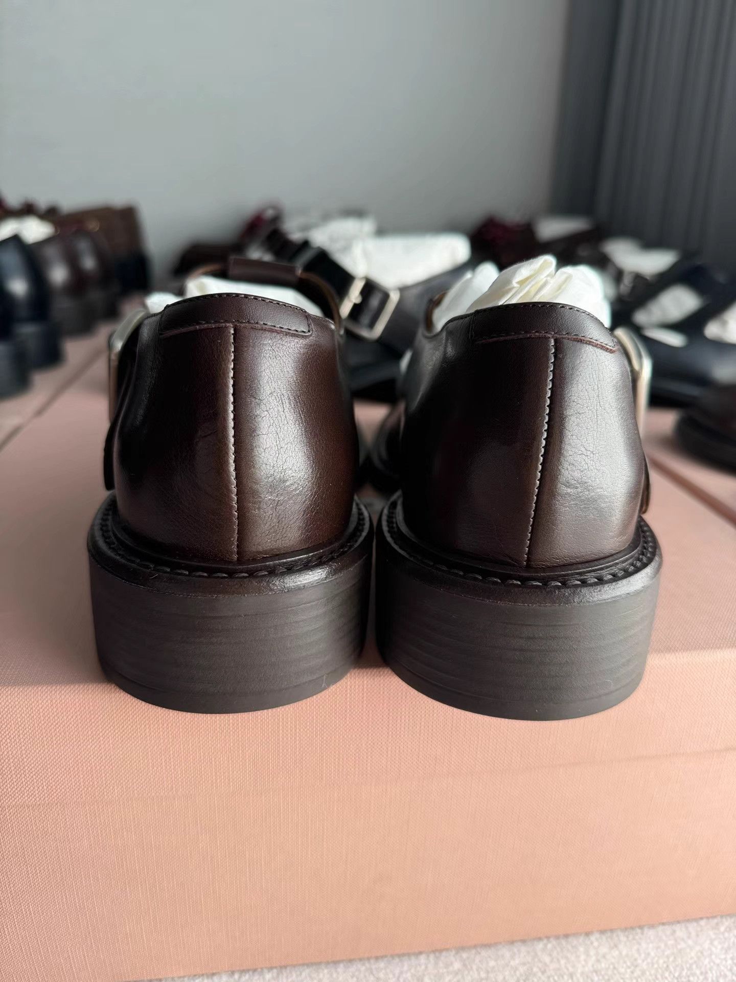 Miu Miu MiuMiu Runway T-Strap Mary Jane Shoes K6 Size US 7 / IT 37 - 7 Thumbnail