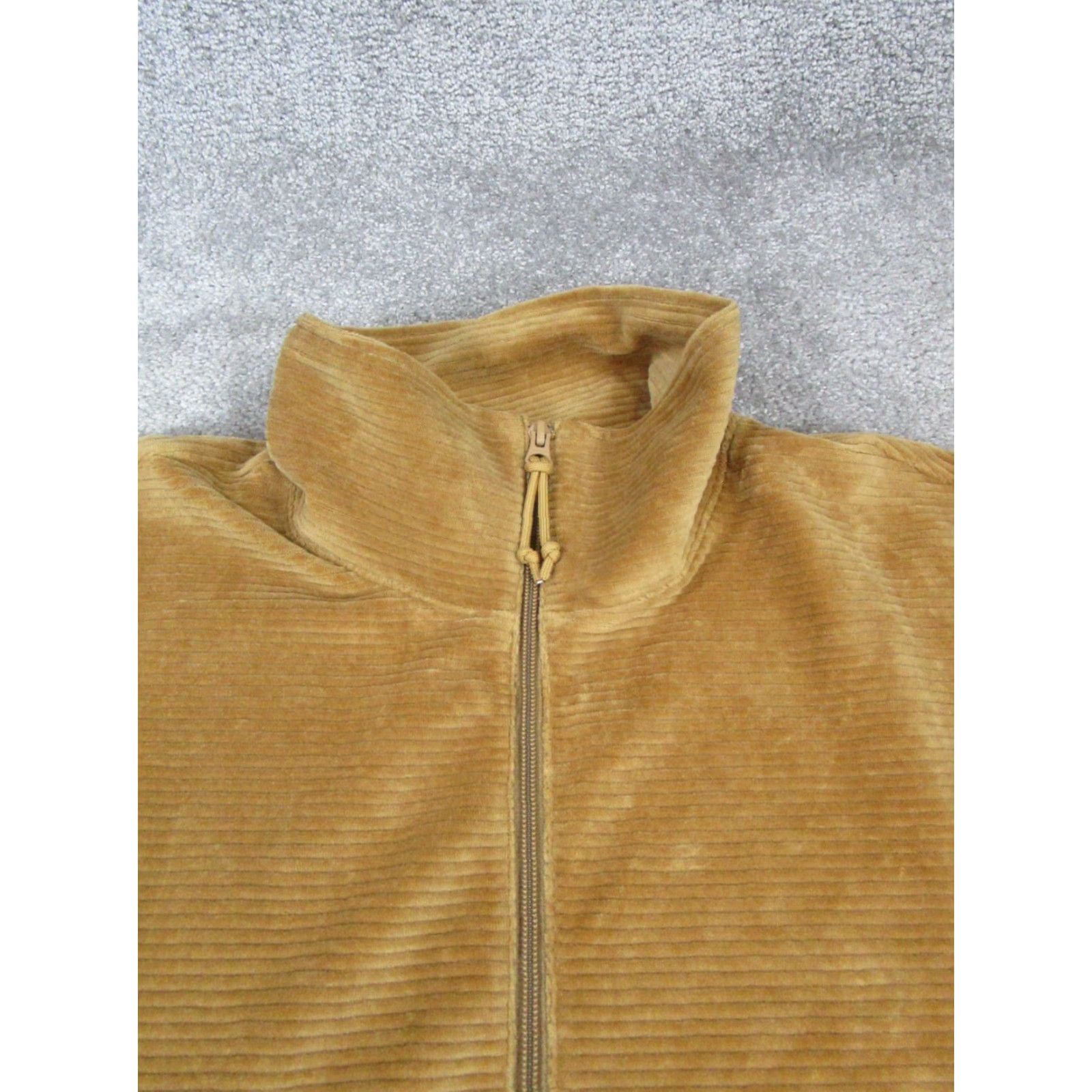 Vintage VINTAGE L.L.Bean Sweater Pullover Mens Large Brown Cotton Fleece Quarter Zip Long Sleeve Mock Neck Size US L / EU 52-54 / 3 - 2 Thumbnail
