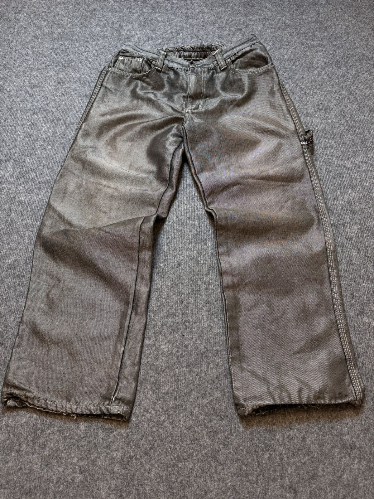 Hysteric Glamour × Japanese Brand × Vintage RAP jeans baggy distressed Japan style casual pants Size US 30 / EU 46 - 5 Thumbnail