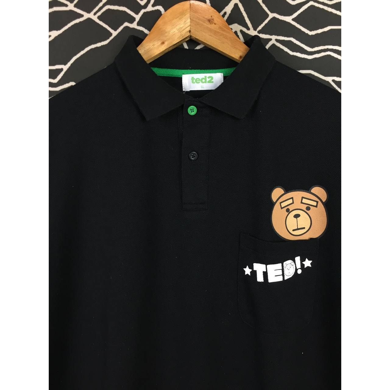 Other TED 2 Mark Wahlberg Teddy Bear Movie Promo Polo Tee Size US XL / EU 56 / 4 - 3 Thumbnail