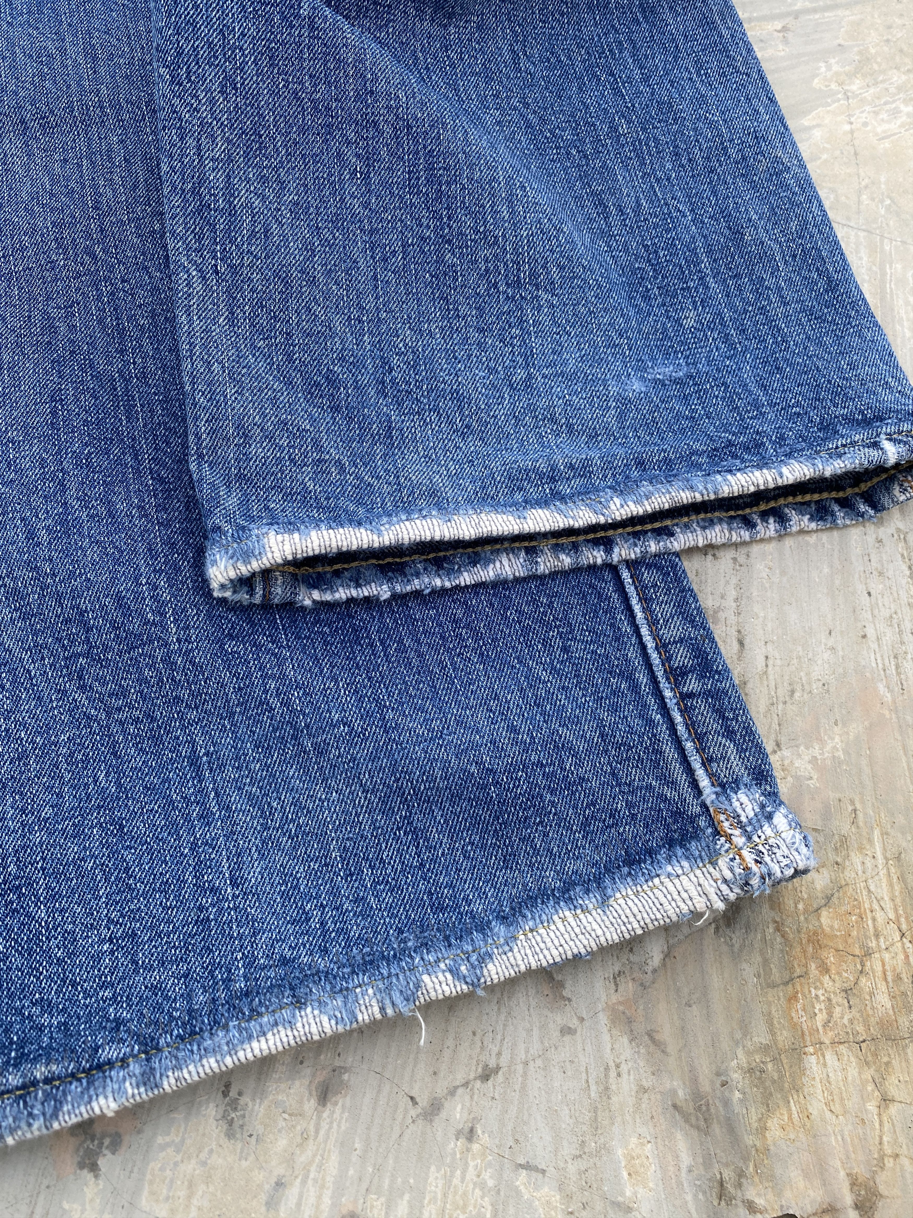 Levi's Vintage 70s Levis 501 Big E #2 Redline Selvedge Jeans Size US 36 / EU 52 - 10 Thumbnail