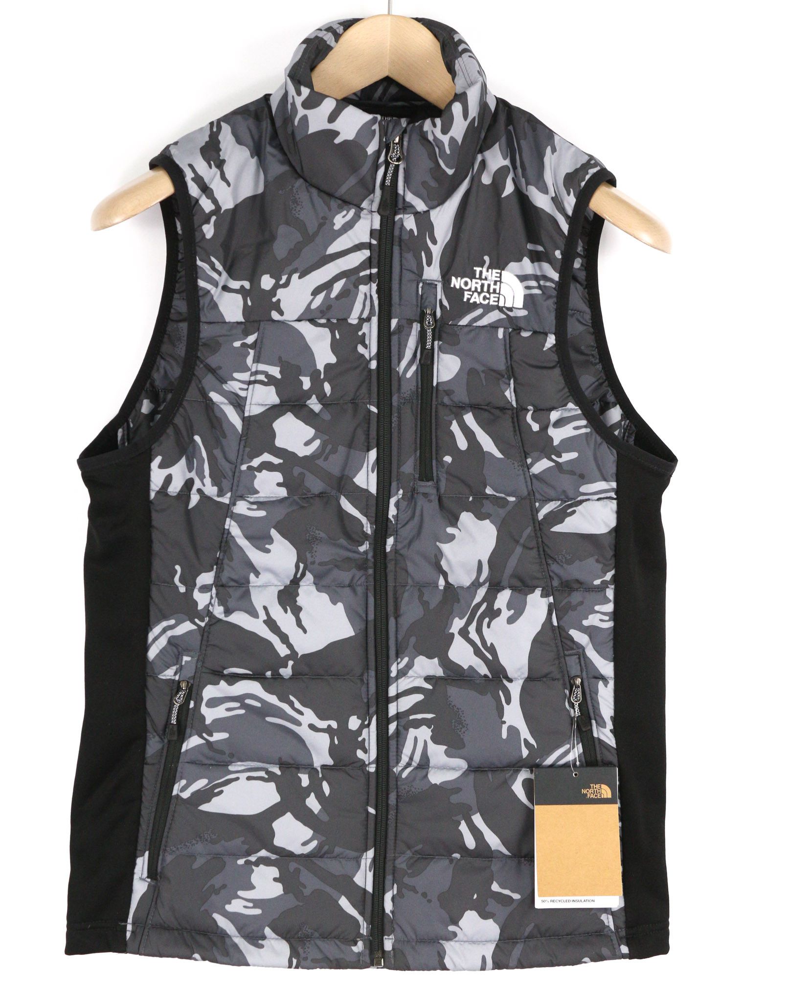 The North Face NEW WADDED XS Insulation Quilted Camouflage Waistcoat 82287 Size US M / EU 48-50 / 2 - 1 Thumbnail
