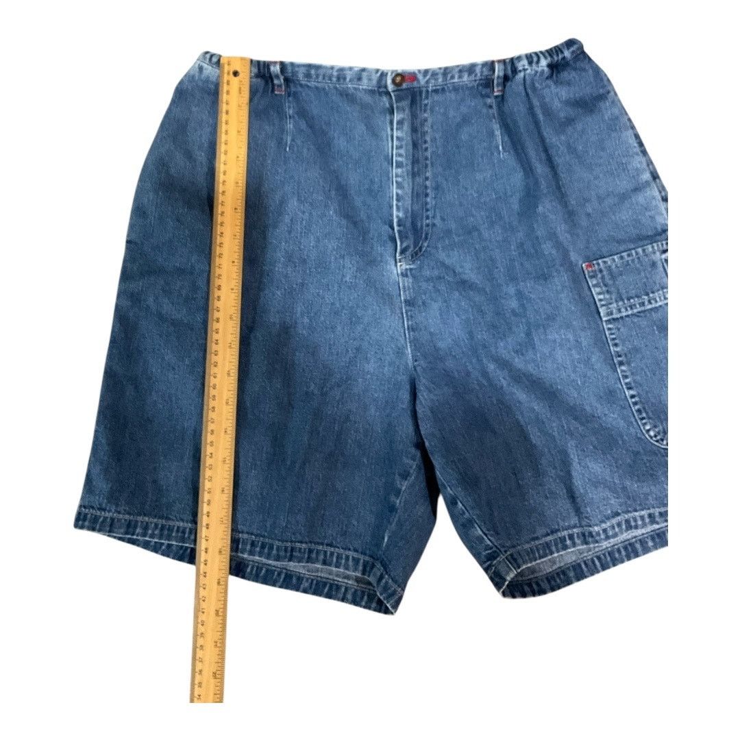 Other Vintage Marisa Christina Shorts Women Blue Denim 100% Cotton Size 32" / US 10 / IT 46 - 5 Thumbnail