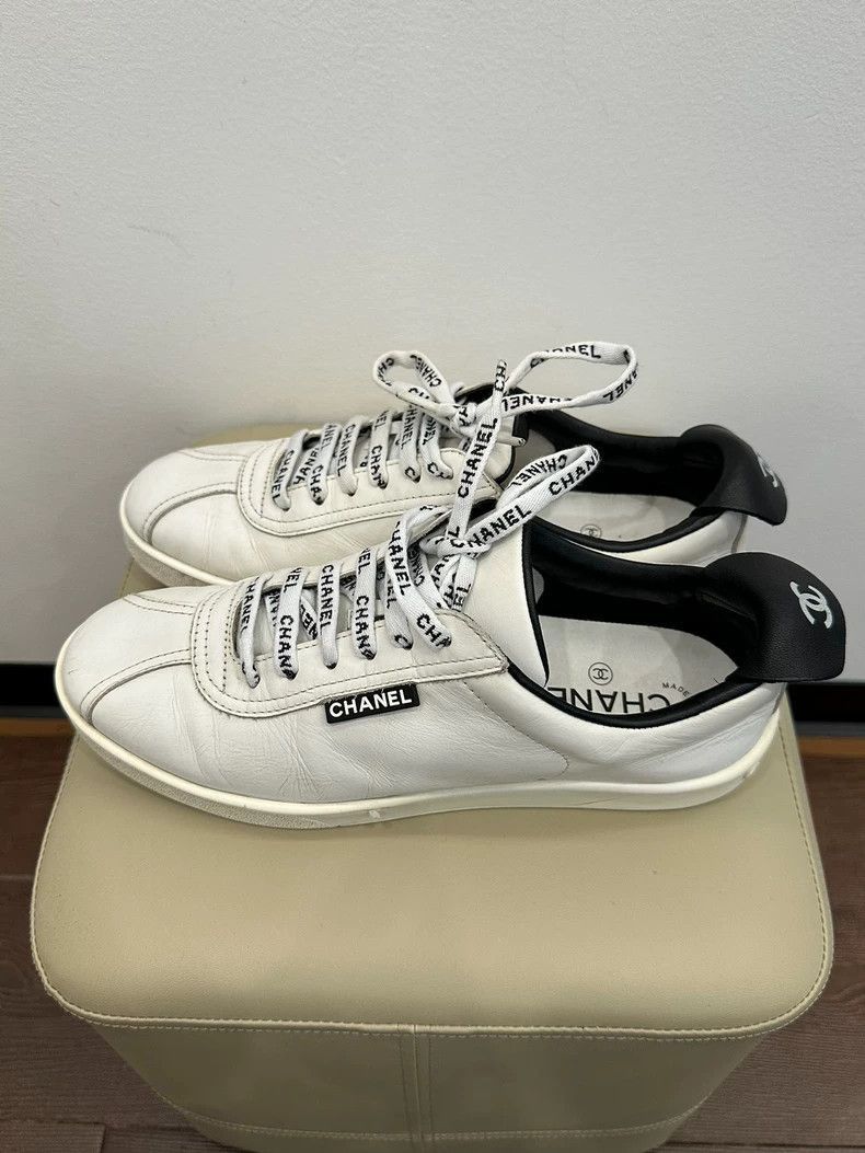 Chanel Chanel Black and White Panda Sneakers -2505 Size US 9 / EU 42 - 4 Thumbnail