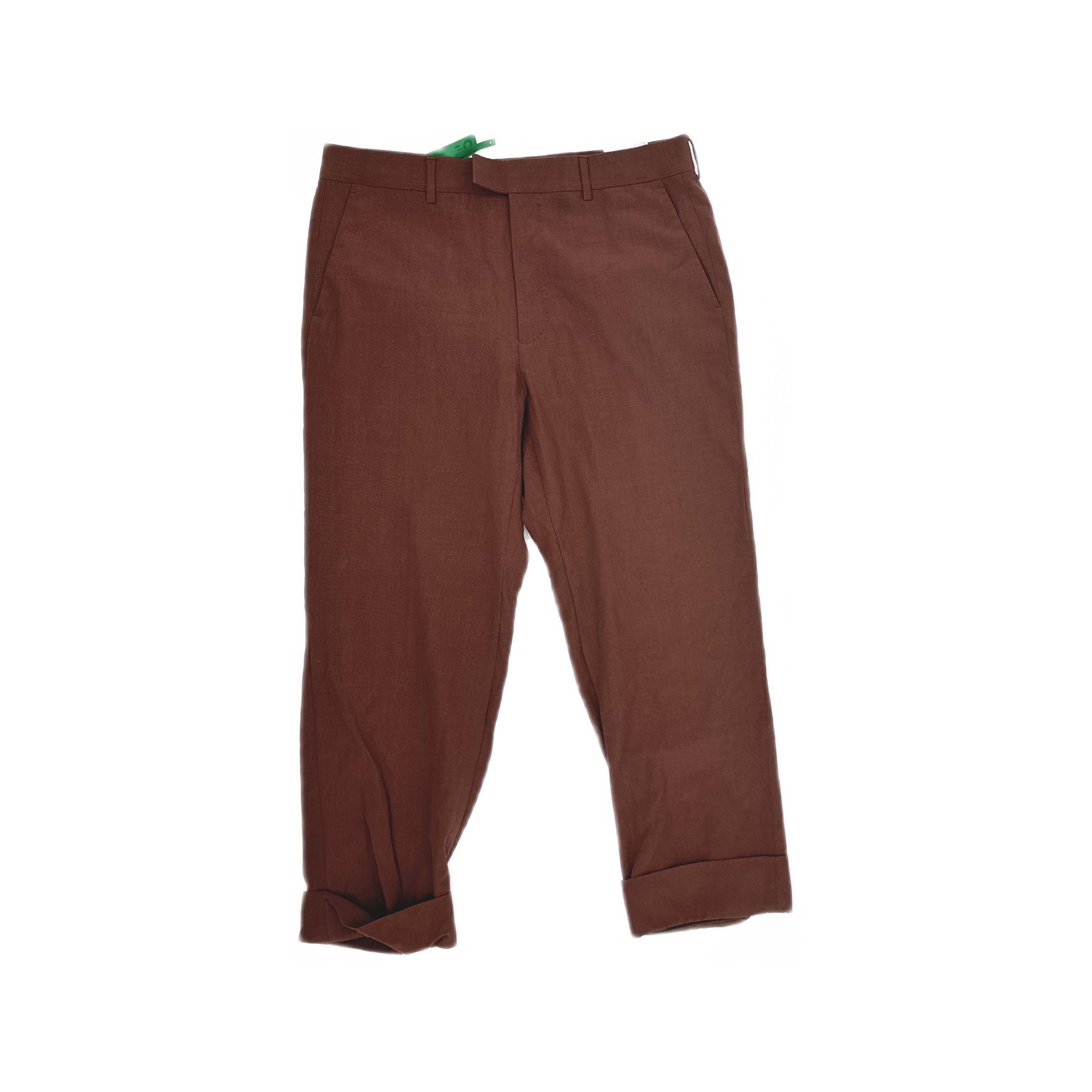Gucci Gucci Brown Wool Casual Pants Size 34 Size US 34 / EU 50 - 1 Thumbnail