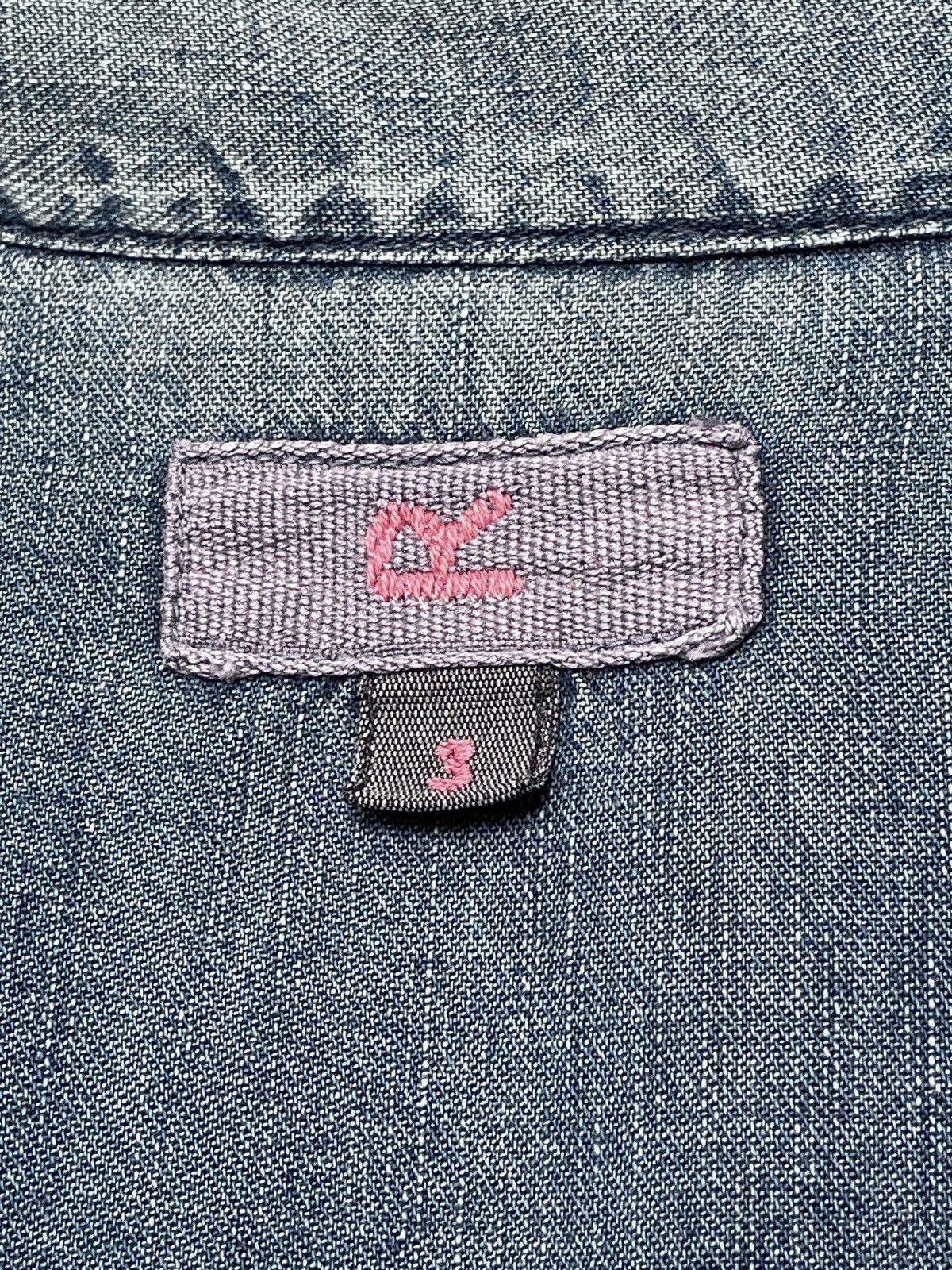 45rpm Vintage Japanese Brand 45Rpm Denim Shirt 2000s Size US M / EU 48-50 / 2 - 7 Thumbnail