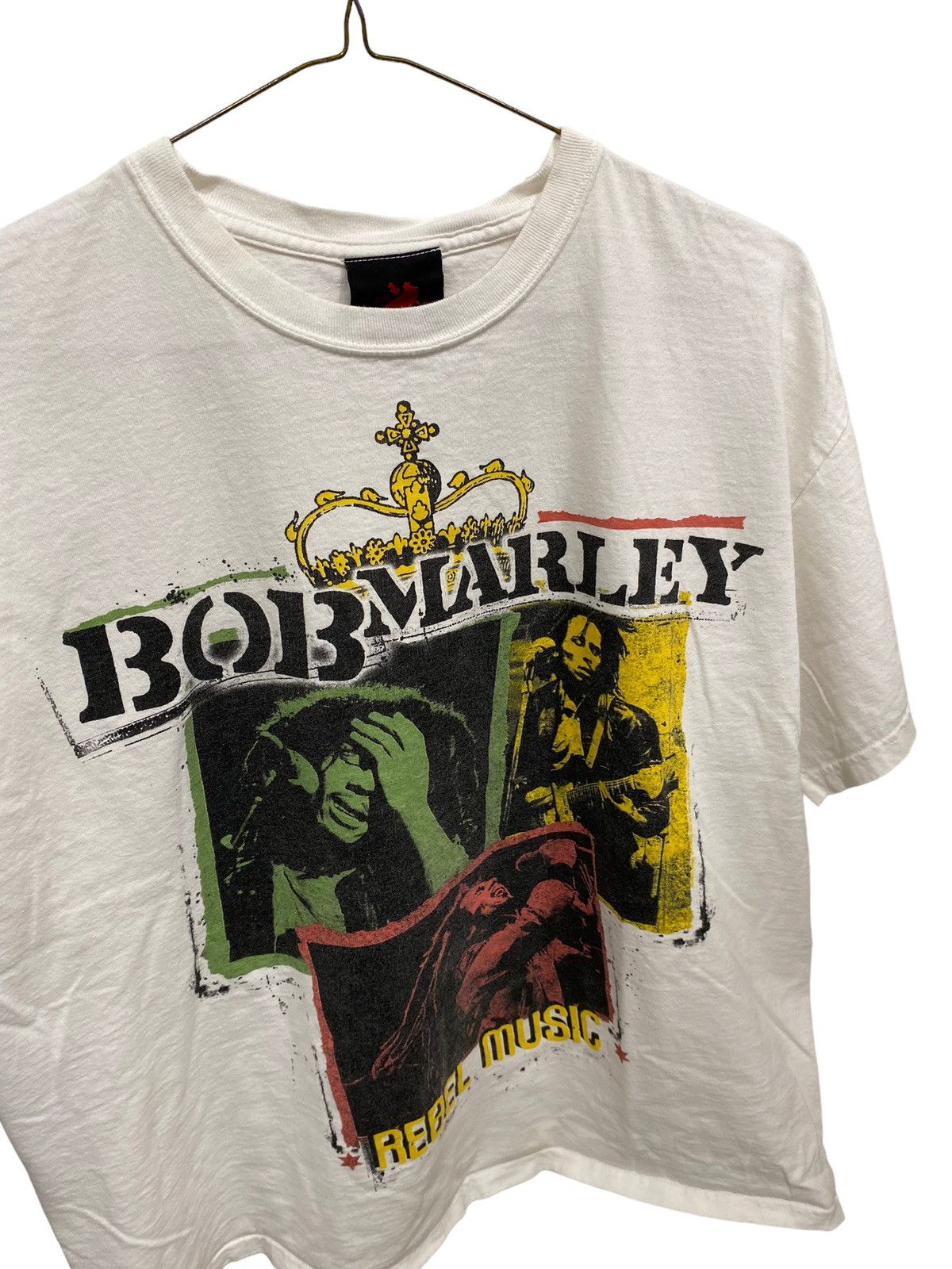 Bob Marley × Vintage × Zion Rootswear Y2K Bob Marley Zion Roots Wear T Shirt Size US XL / EU 56 / 4 - 3 Thumbnail
