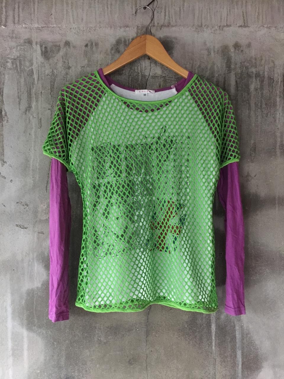 Japanese Brand JAPANESE PUNK KNIT STYLE 2 IN 1 LONG SLEEVE Size US S / EU 44-46 / 1 - 1 Thumbnail