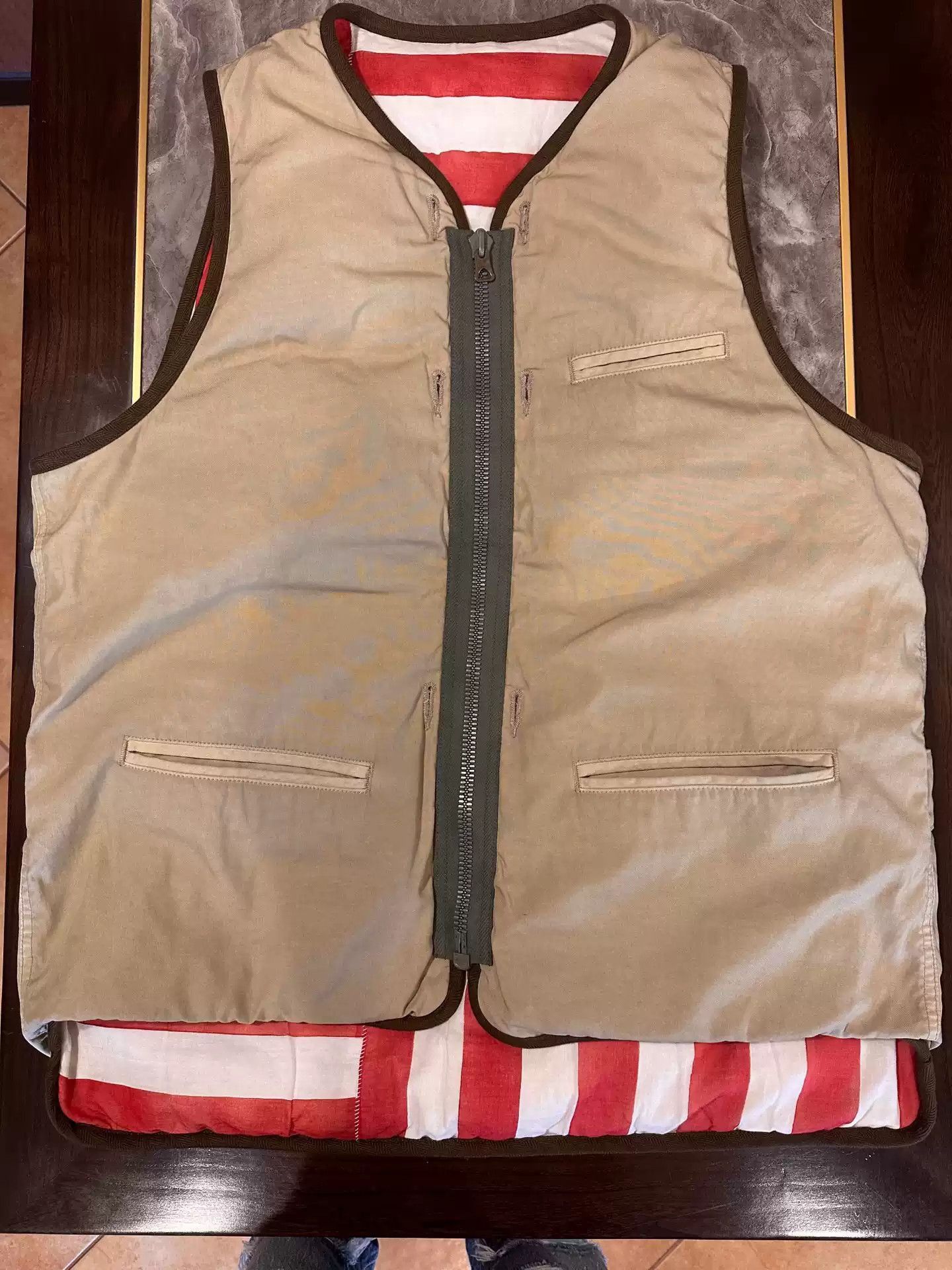 トップス VISVIM CONTRARY DEPT LINER VEST OLIVE Visvim VISVIM CONTRARY DEPT LINER VEST OLIVE | Grailed