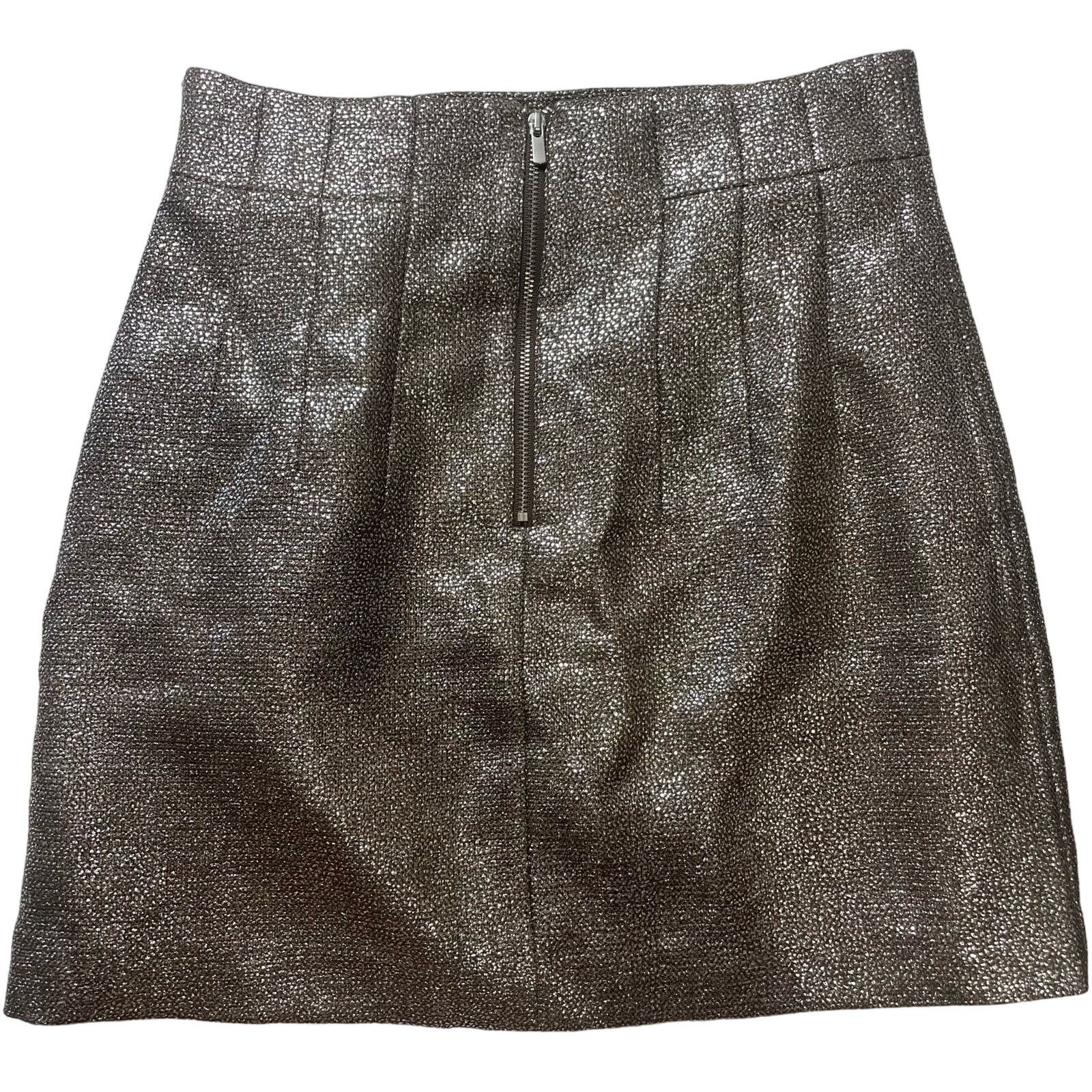 H&M NWOT H&M Metallic Skirt Size 28" / US 6 / IT 42 - 3 Thumbnail