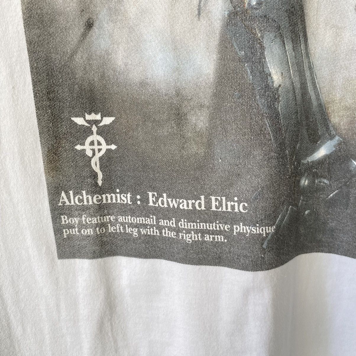 Anime Vintage Y2K Fullmetal Alchemist Edward Elric ERD GRUNGE TEE Size US L / EU 52-54 / 3 - 6 Thumbnail