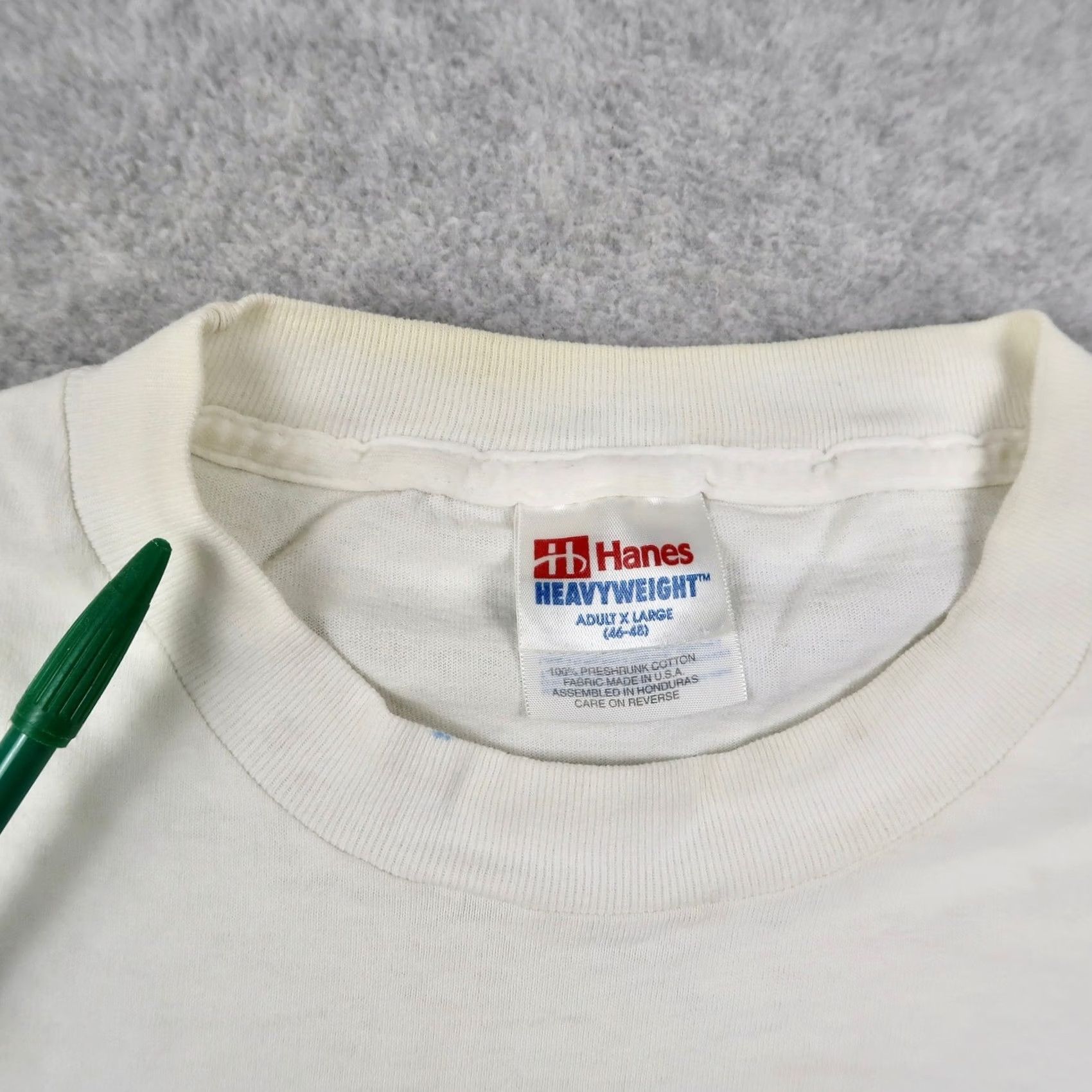 Hanes VINTAGE Hanes T Shirt Mens XL White Essence Music Festival 2000 New Orleans LA Hip Hop Graphic Tee Size US XL / EU 56 / 4 - 7 Thumbnail