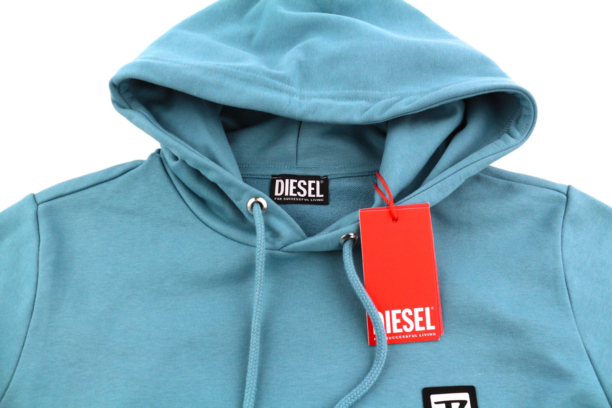 Diesel S-Girk-Hood-K21 Men Hoodie S Blue Pullover 40105 Size US S / EU 44-46 / 1 - 5 Thumbnail