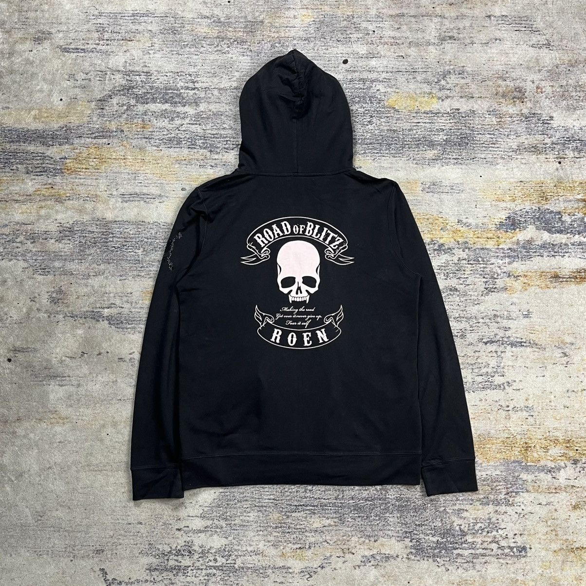 Roen Roen “ road of blitz “ skull zip hoodie Size US M / EU 48-50 / 2 - 2 Thumbnail