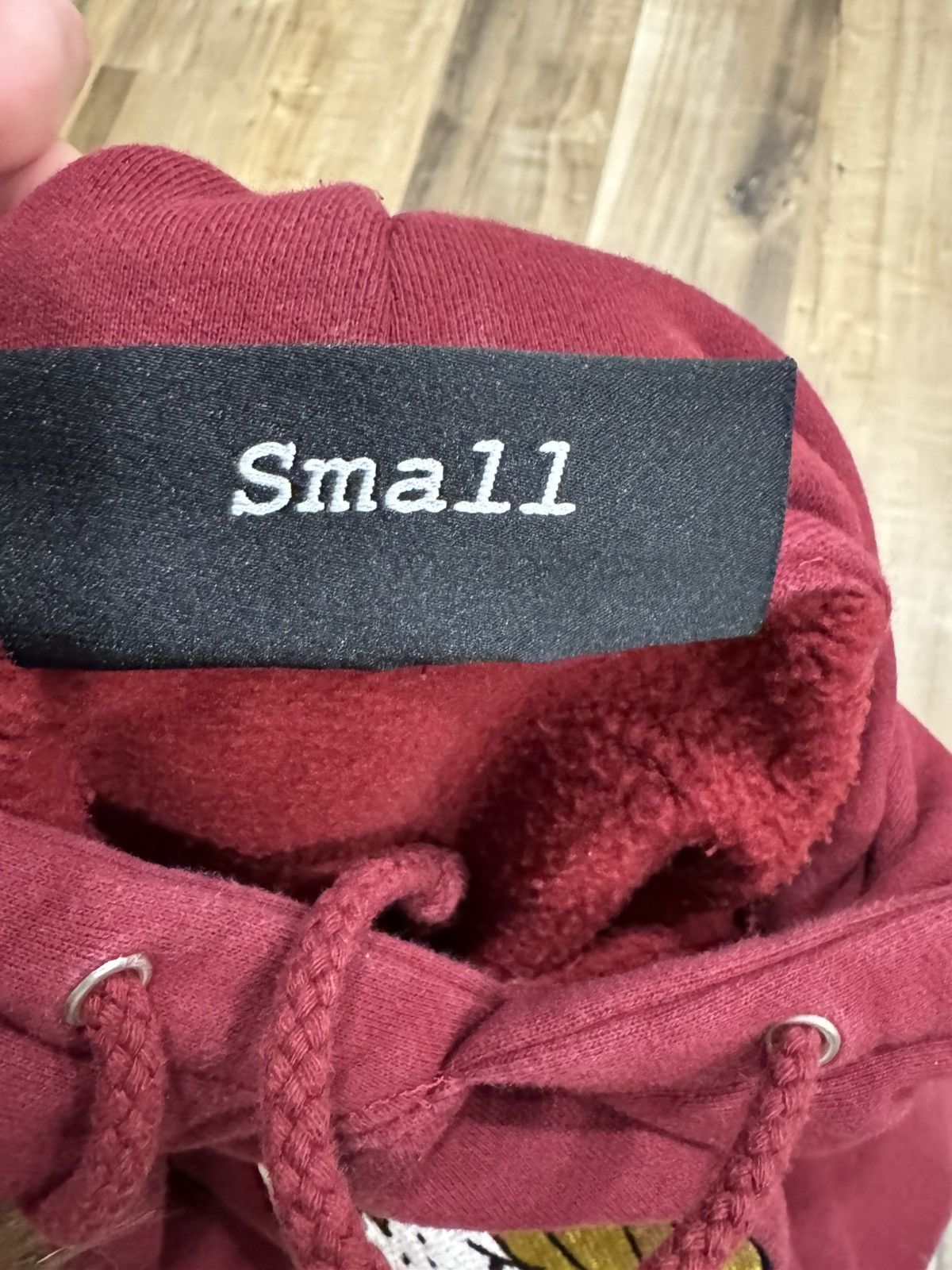 Fuck The Population FTP DENNIS PULLOVER BURGUNDY HOODIE Size US S / EU 44-46 / 1 - 4 Thumbnail