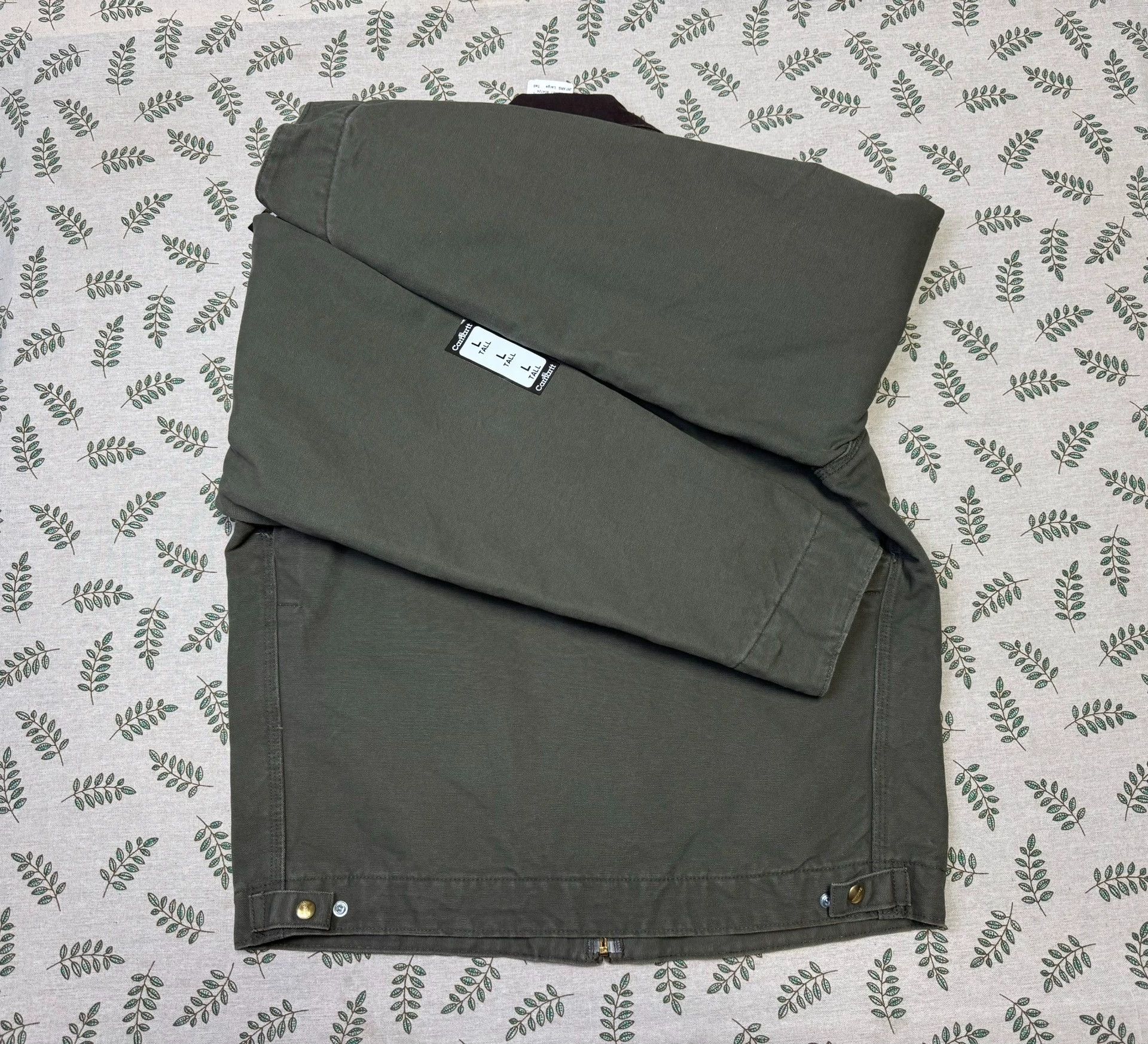 Carhartt Vintage Carhartt J97 Army Green L-Tall Jacket Size US L / EU 52-54 / 3 - 6 Thumbnail