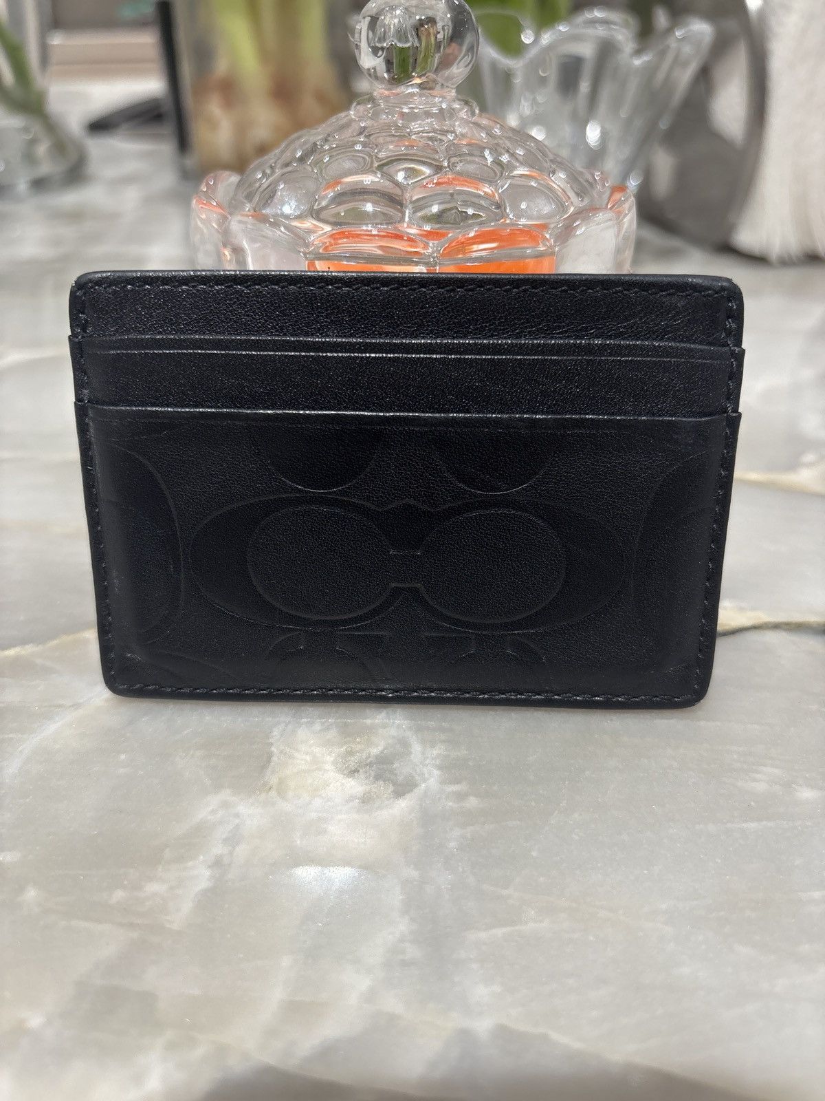 Coach Coach Black Card Holder Size ONE SIZE - 1 Thumbnail