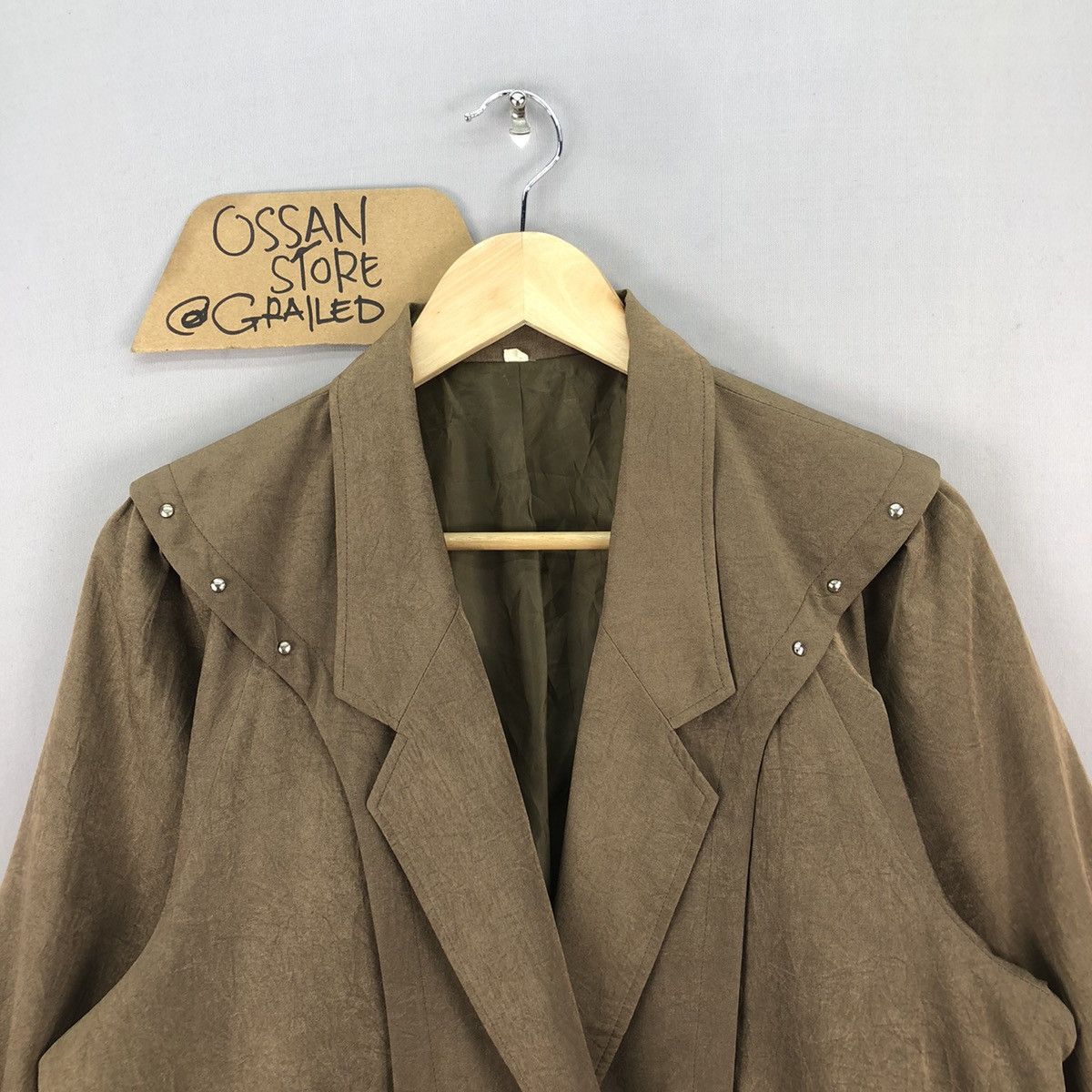 Japanese Brand Vintage Japanese Brand Double Breasted Coat Light Jacket Size US M / EU 48-50 / 2 - 4 Thumbnail