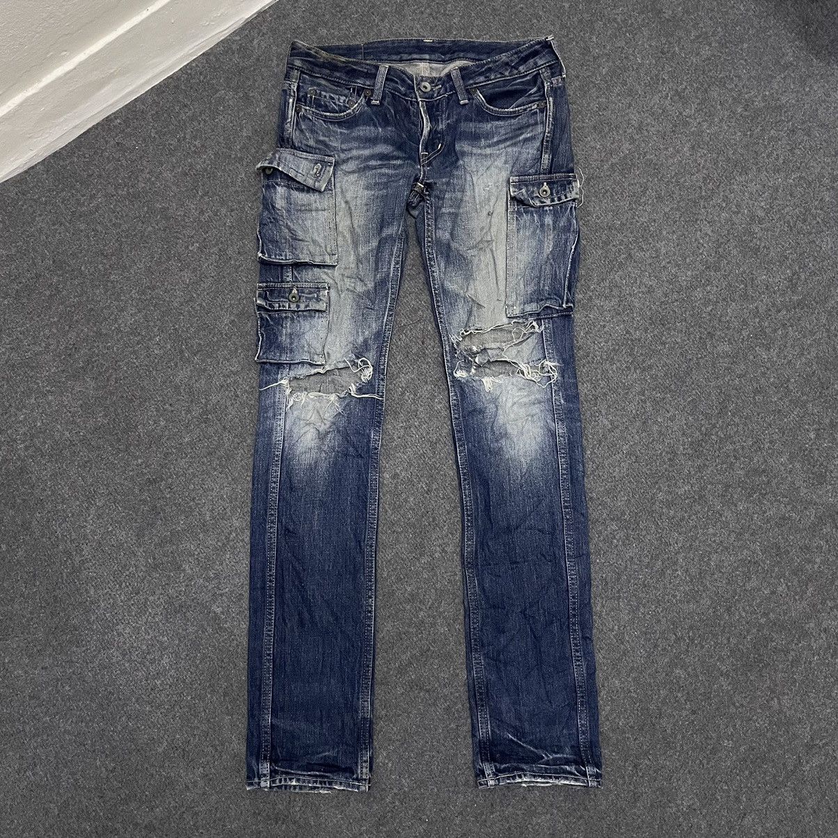 Japanese Brand × Johnbull × Voodoo Tactical Johnbull Tactical Multi Pockets Jeans Ifsixwasnine LGB Style Size US 31 - 1 Thumbnail