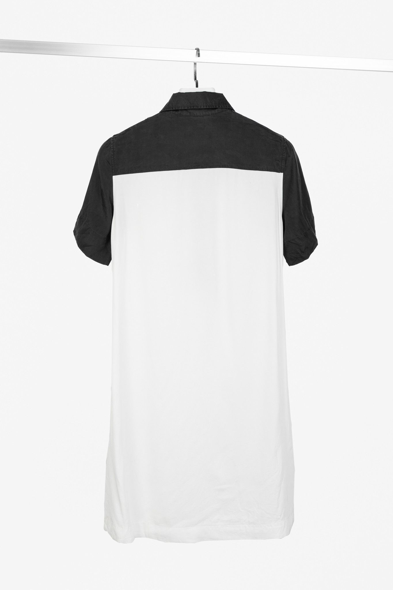See by Chloe See by Chloe Black & White Polo A-Line Mini Dress Size S / US 4 / IT 40 - 2 Thumbnail