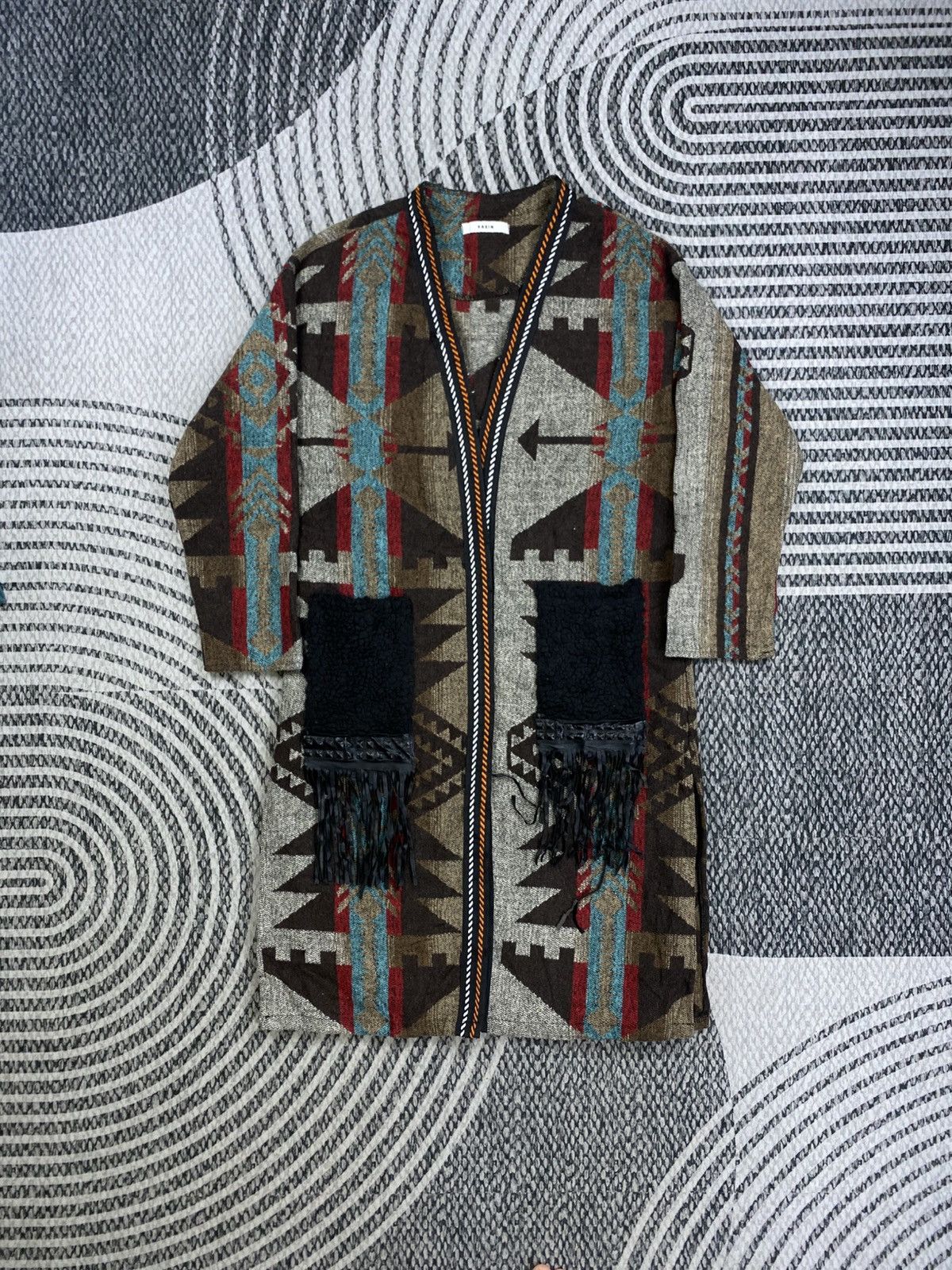 Native Vintage Yaxin Rare Navajo Native Long Jacket Size US M / EU 48-50 / 2 - 1 Thumbnail