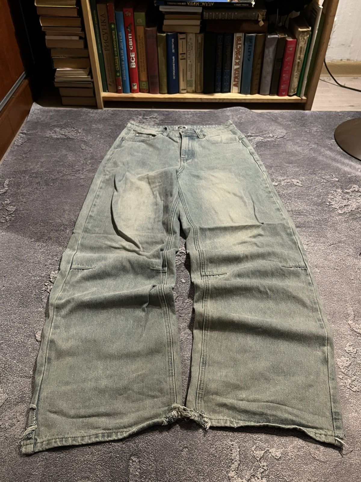 Japanese Brand Baggy Japanese Tokyo Vibe / Avant Blue Vintage / Archive Size US 30 / EU 46 - 1 Thumbnail